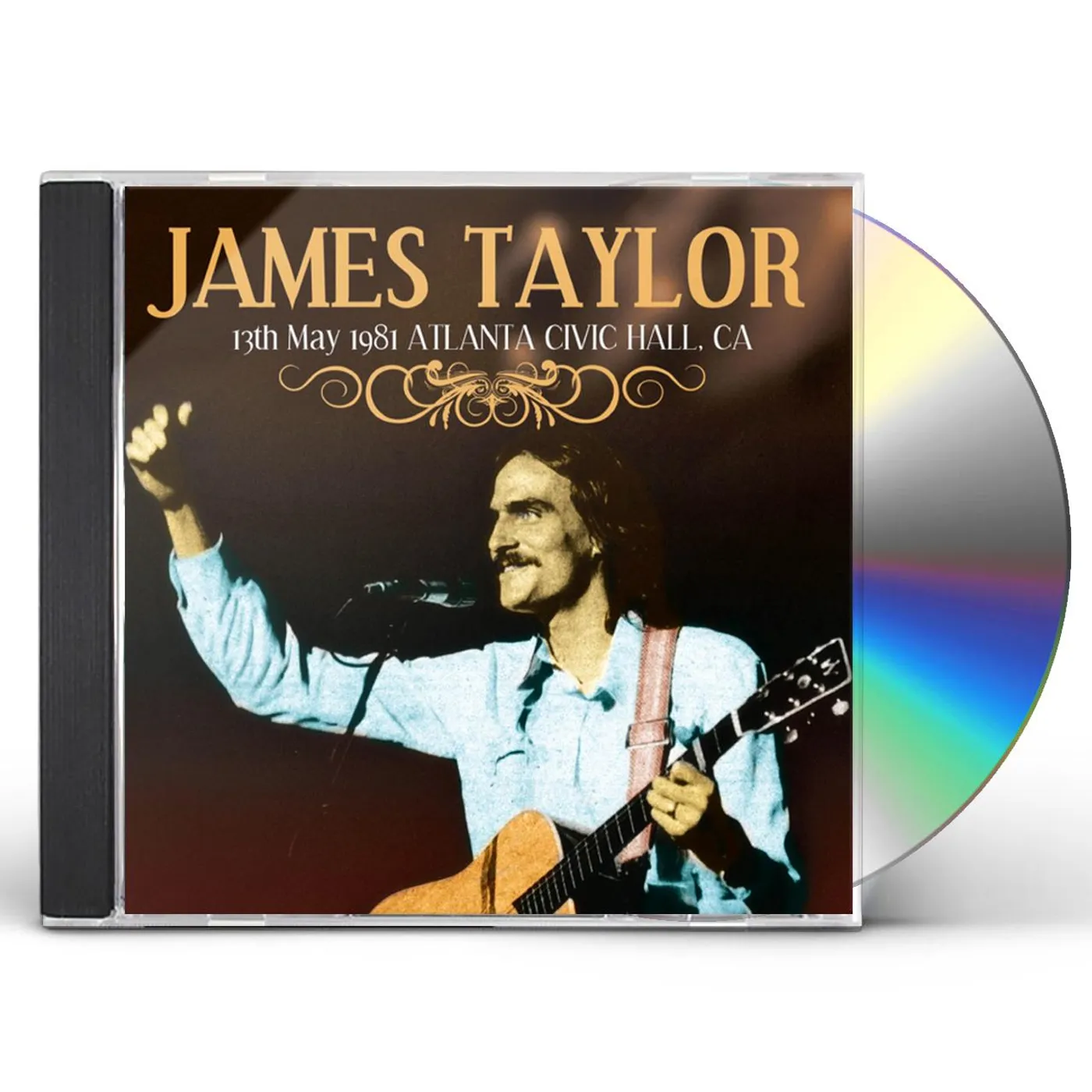 James Taylor 13TH MAY 1981 ATLANTA CIVIC HALL GA CD