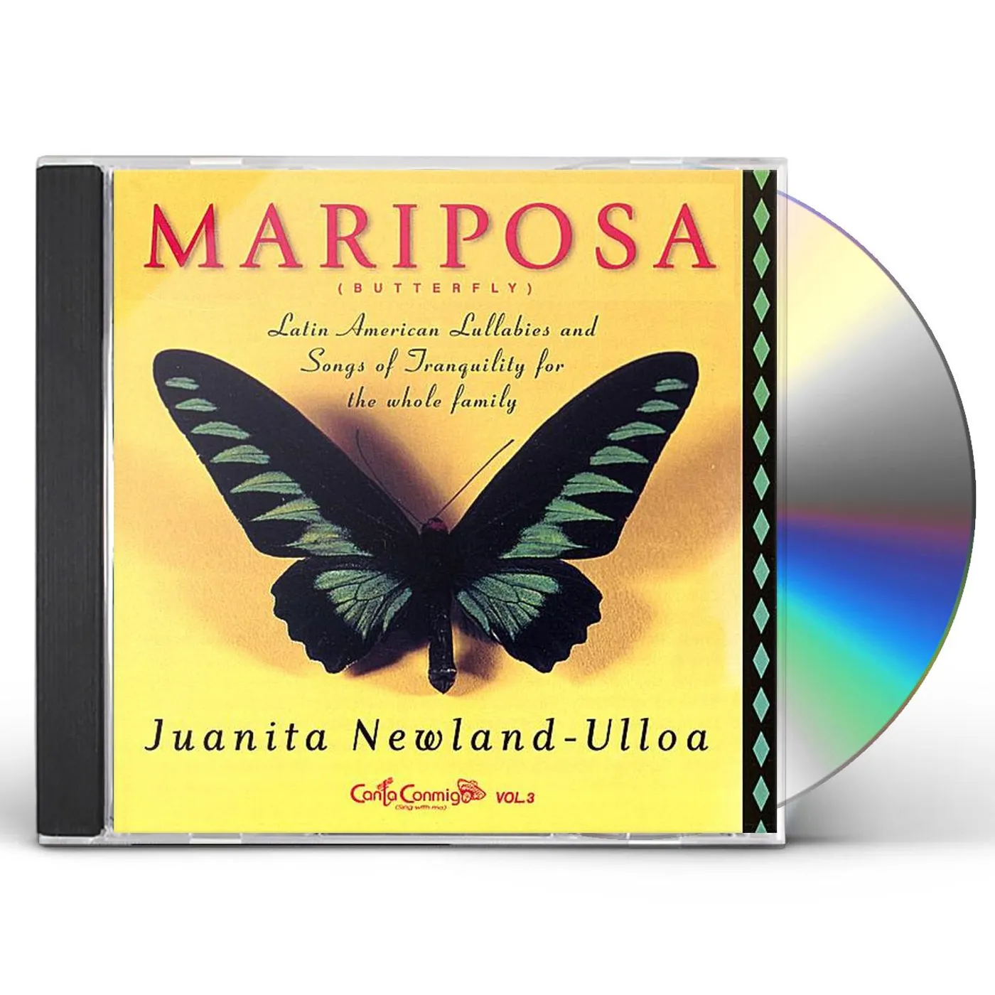 Juanita Newland Ulloa MARIPOSA LULLABIES: CANTA CONMIGO 3 CD