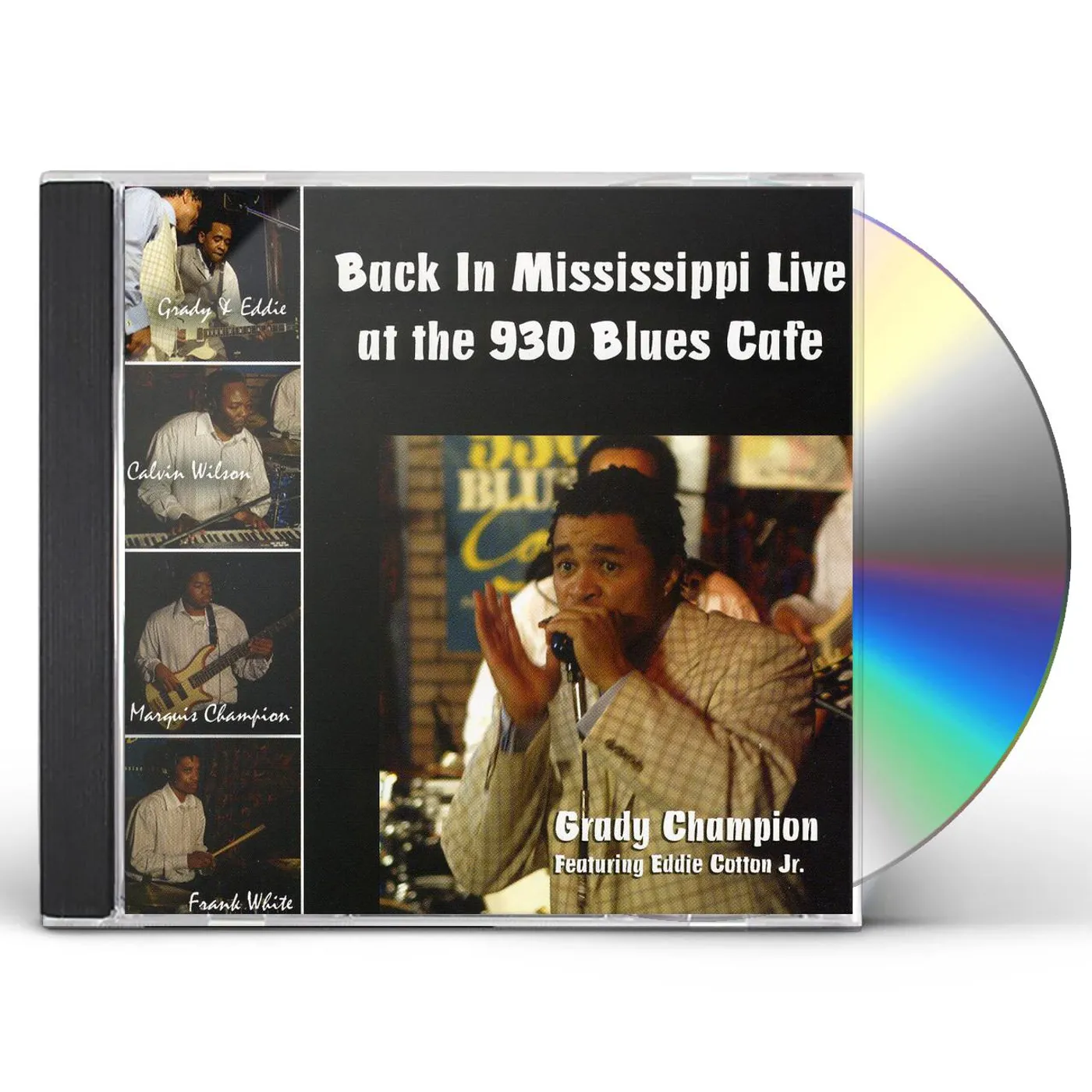 Grady Champion BACK IN MISSISSIPPI LIVE CD