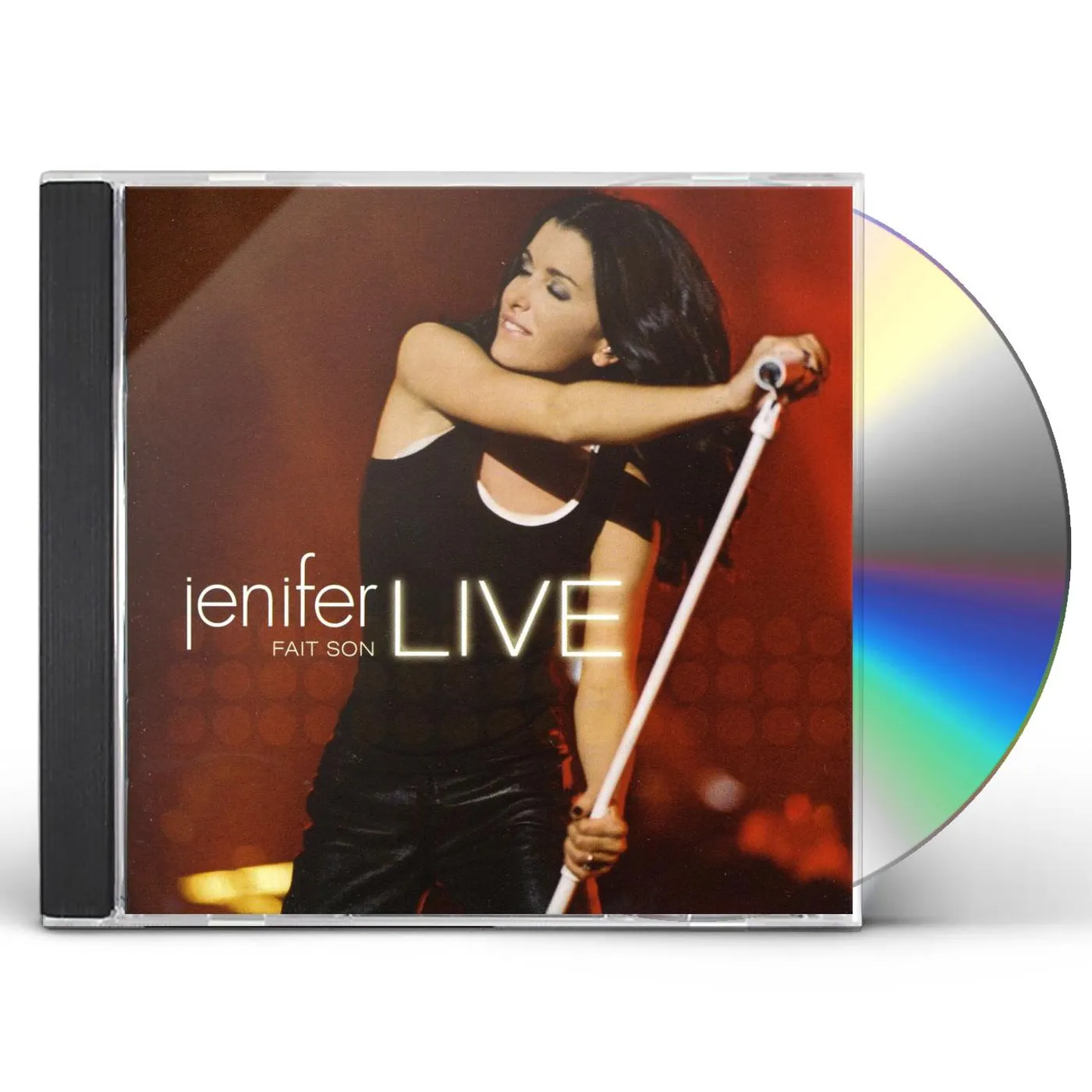 JENIFER FAIT SON LIVE CD