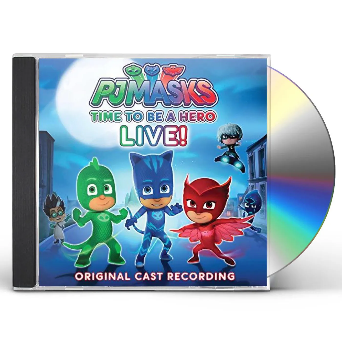 PJ Masks TIME TO BE A HERO (ORIGINAL CAST RECORDING) CD