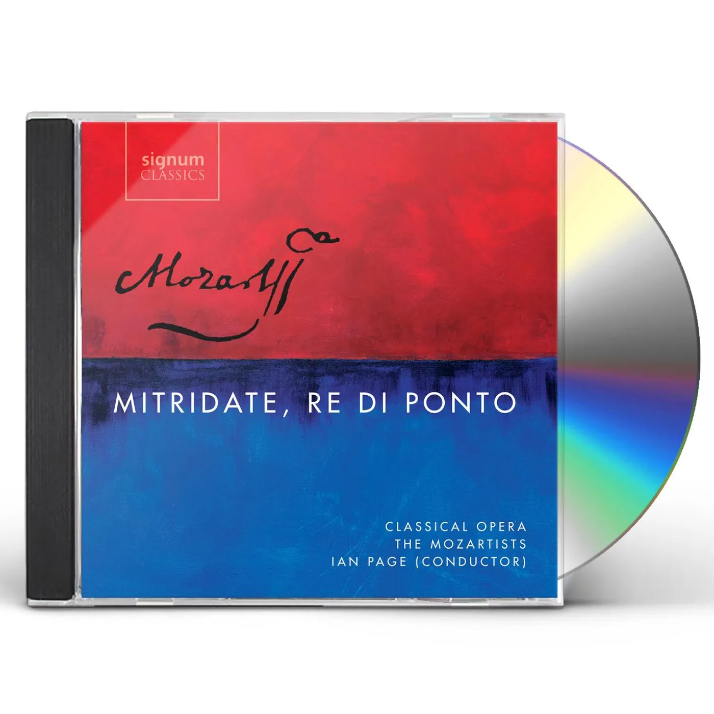 Wolfgang Amadeus Mozart MITRIDATE RE DI PONTO CD