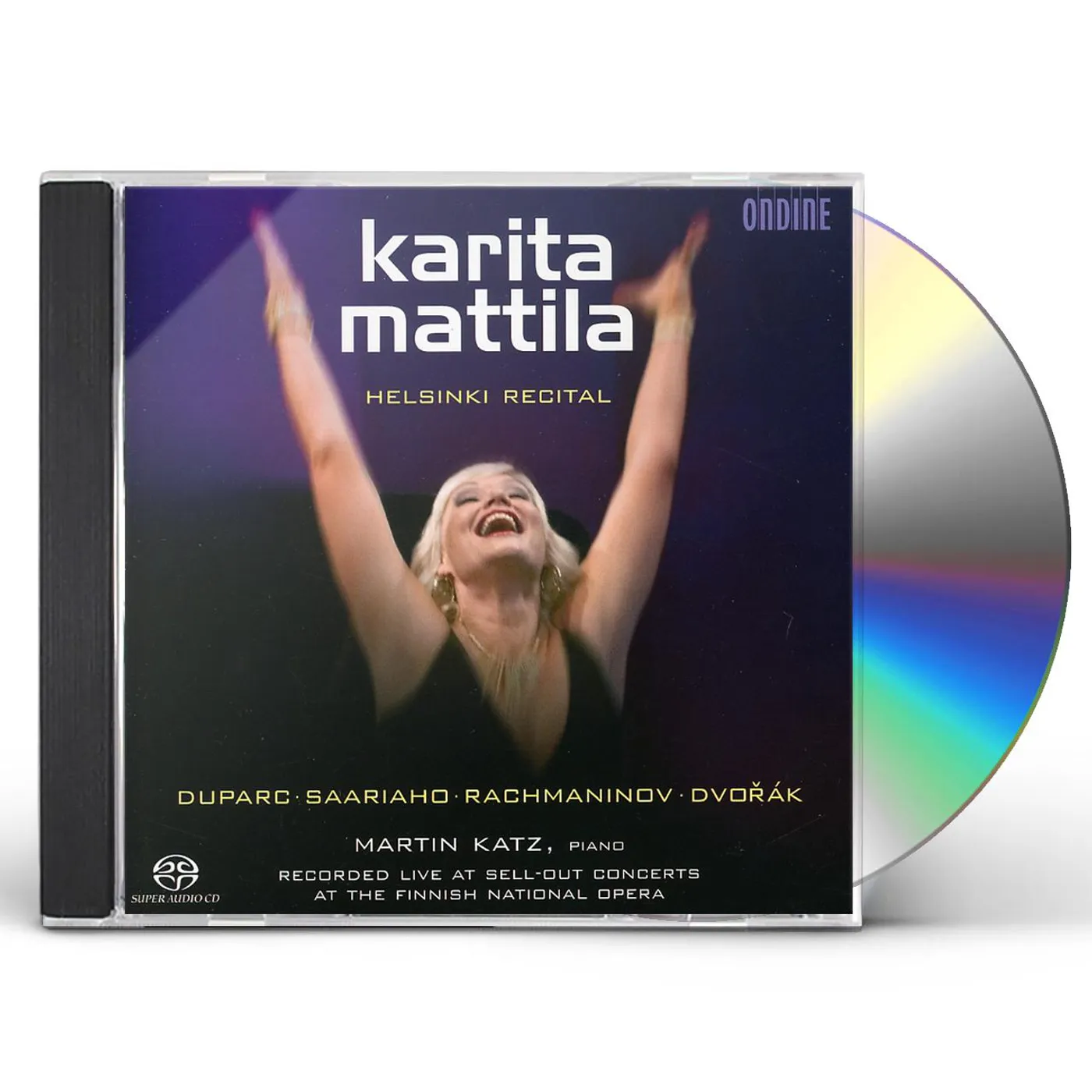 Karita Mattila HELSINKI RECITAL Super Audio CD