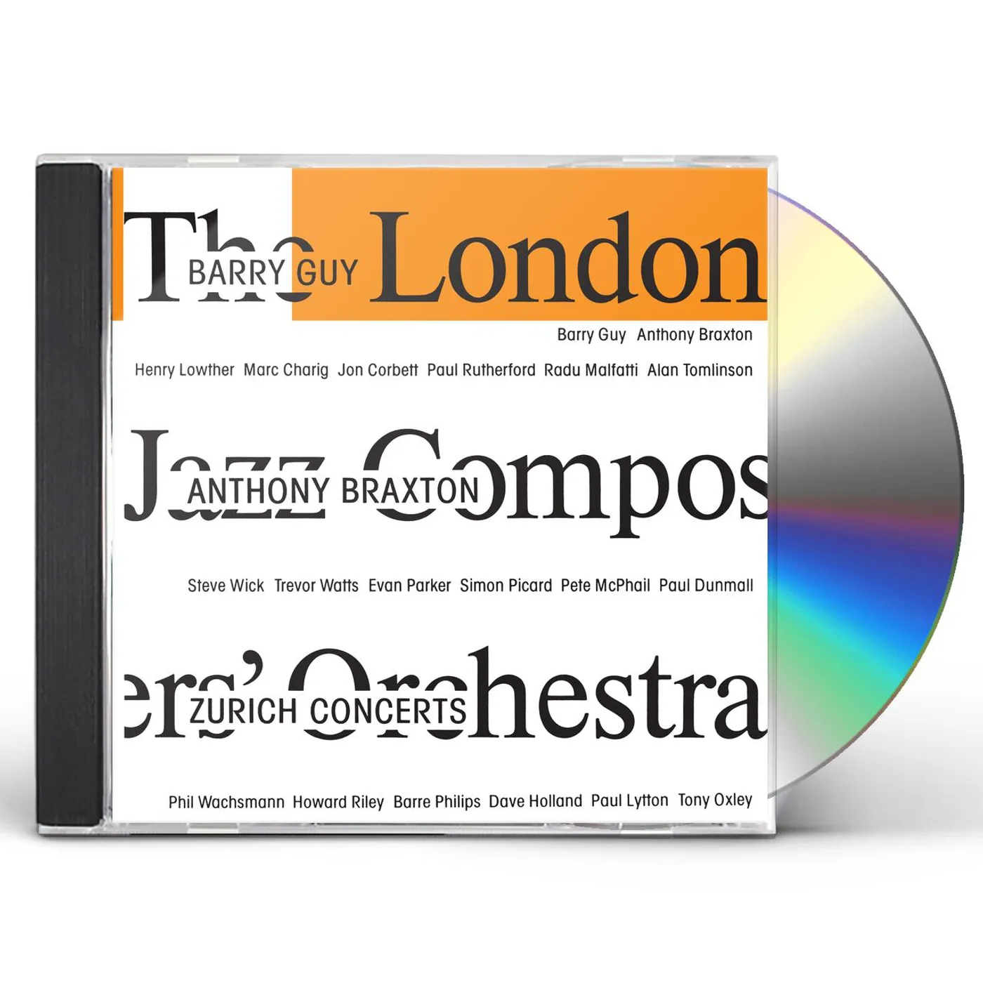 Barry Guy ZURICH CONCERTS CD
