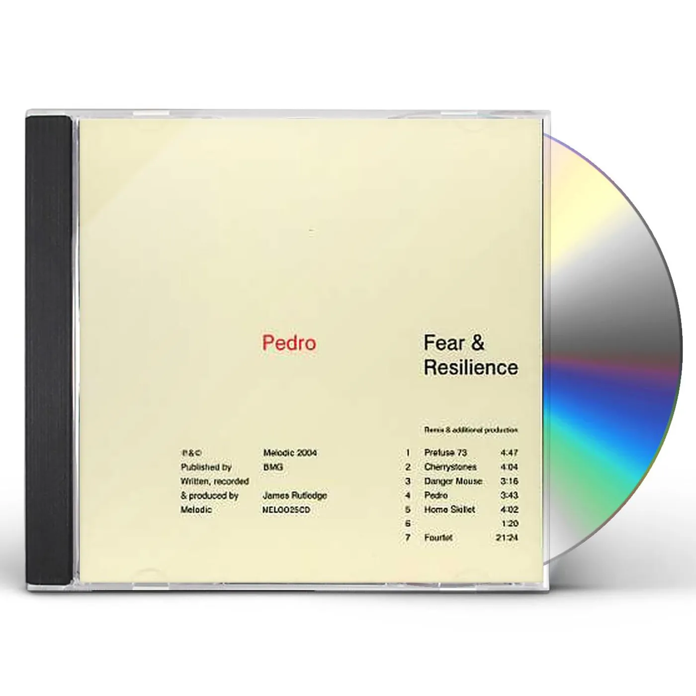 Pedro FEAR & RESILIENCE CD