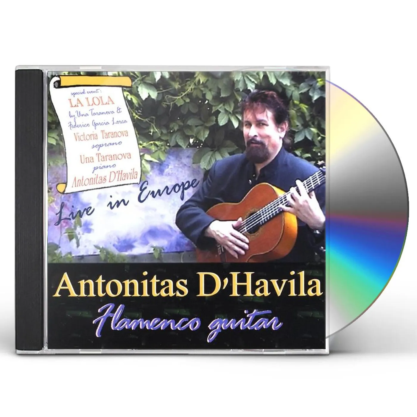 Antonitas D'Havila FLAMENCO GUITAR LIVE IN EUROPE CD