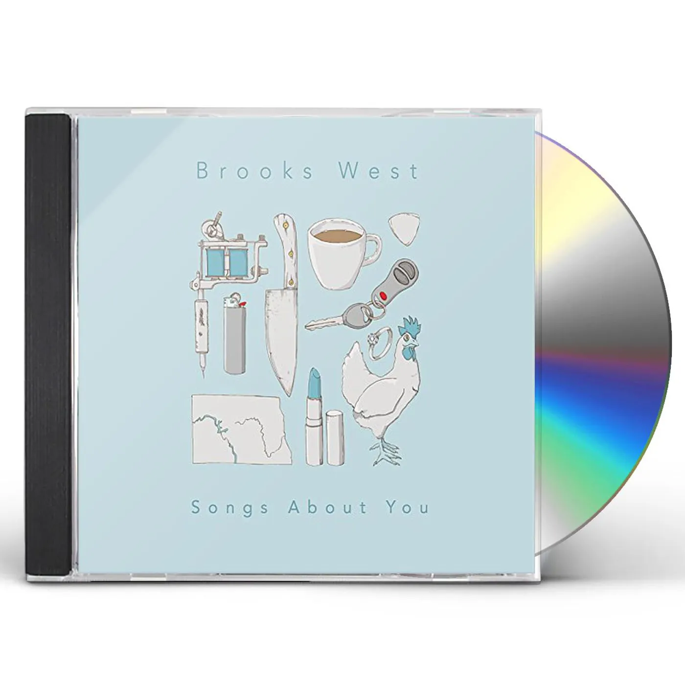 Brooks West SONGS ABOUT YOU CD