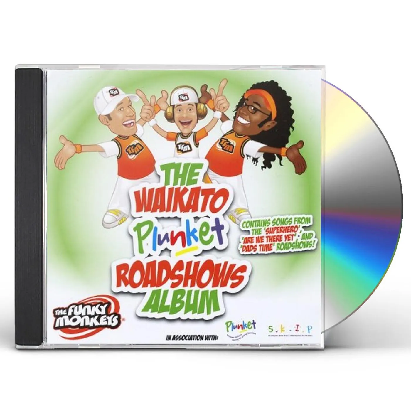 Funky Monkeys WAIKATO PLUNKET ROADSHOWS ALBUM CD