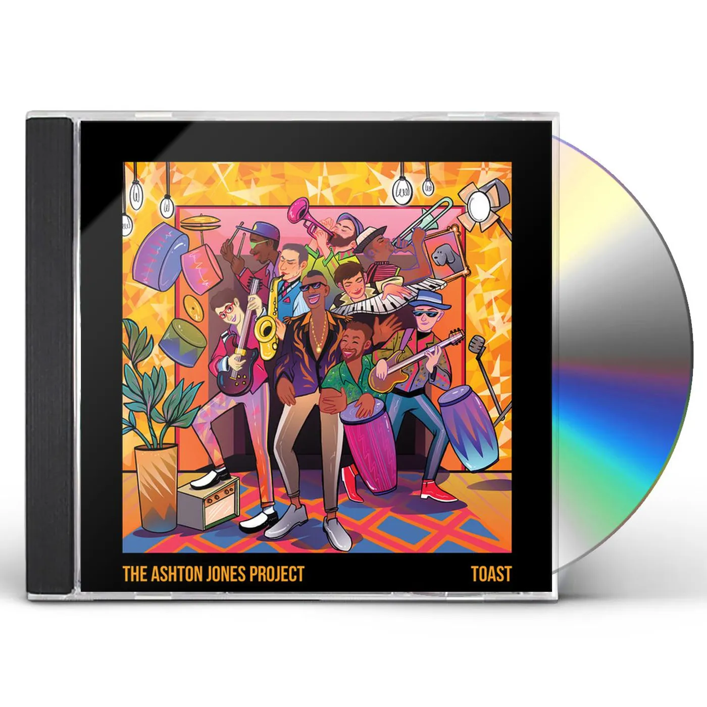 The Ashton Jones Project TOAST CD