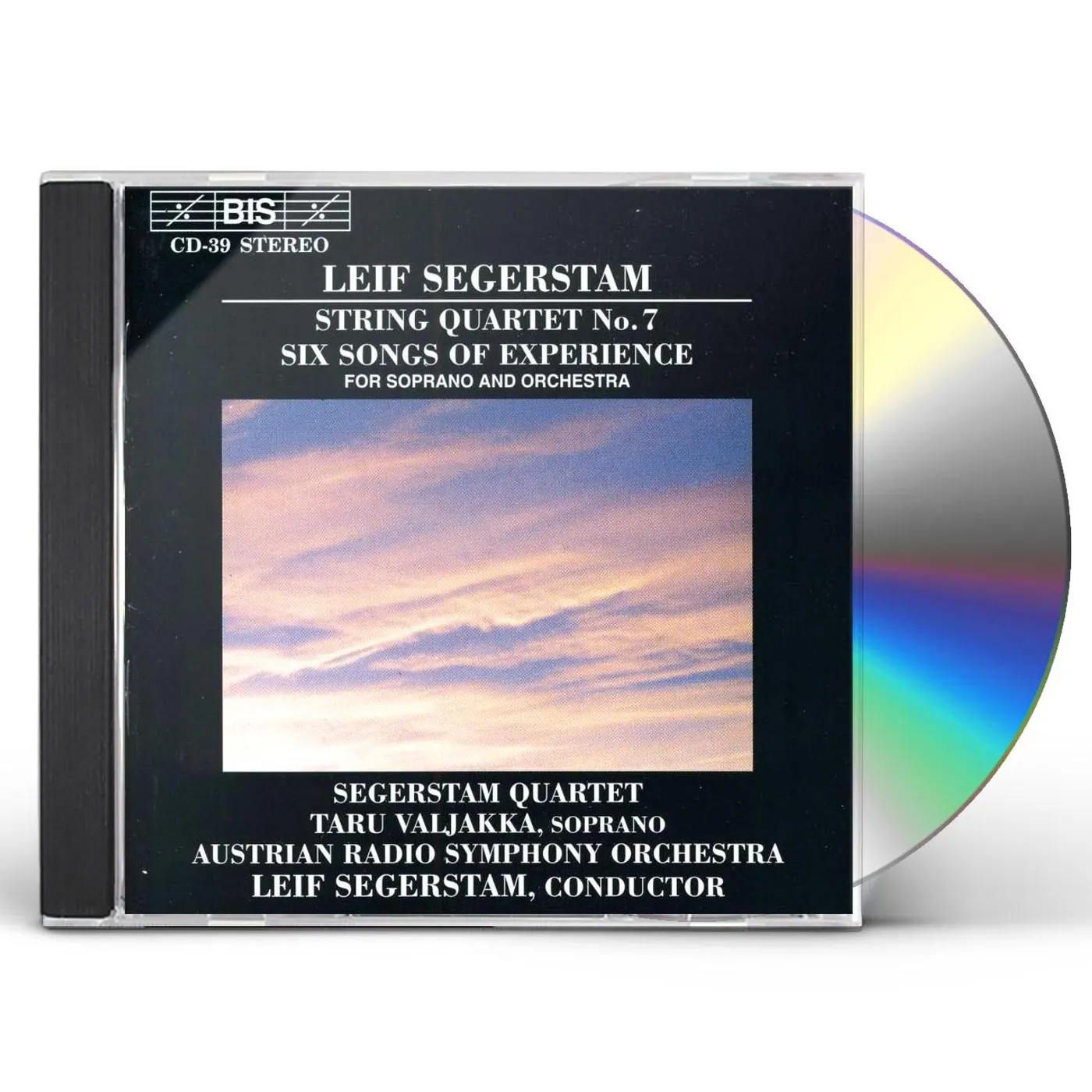 Leif Segerstam SIX SONGS OF EXPERIENCE; STRIN CD