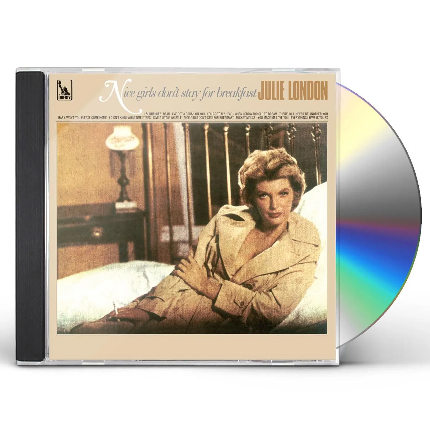 Julie London NICE GIRLS DON'T STAY FOR BREAKFAST (LIBERTY) CD