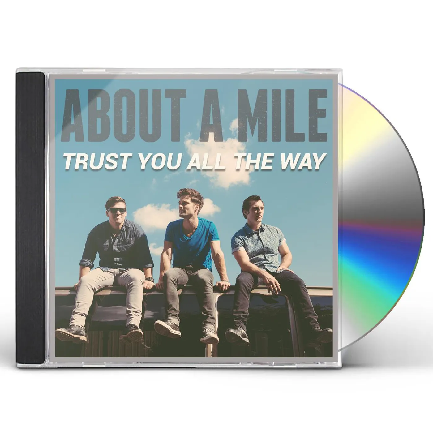 About A Mile TRUST YOU ALL THE WAY CD