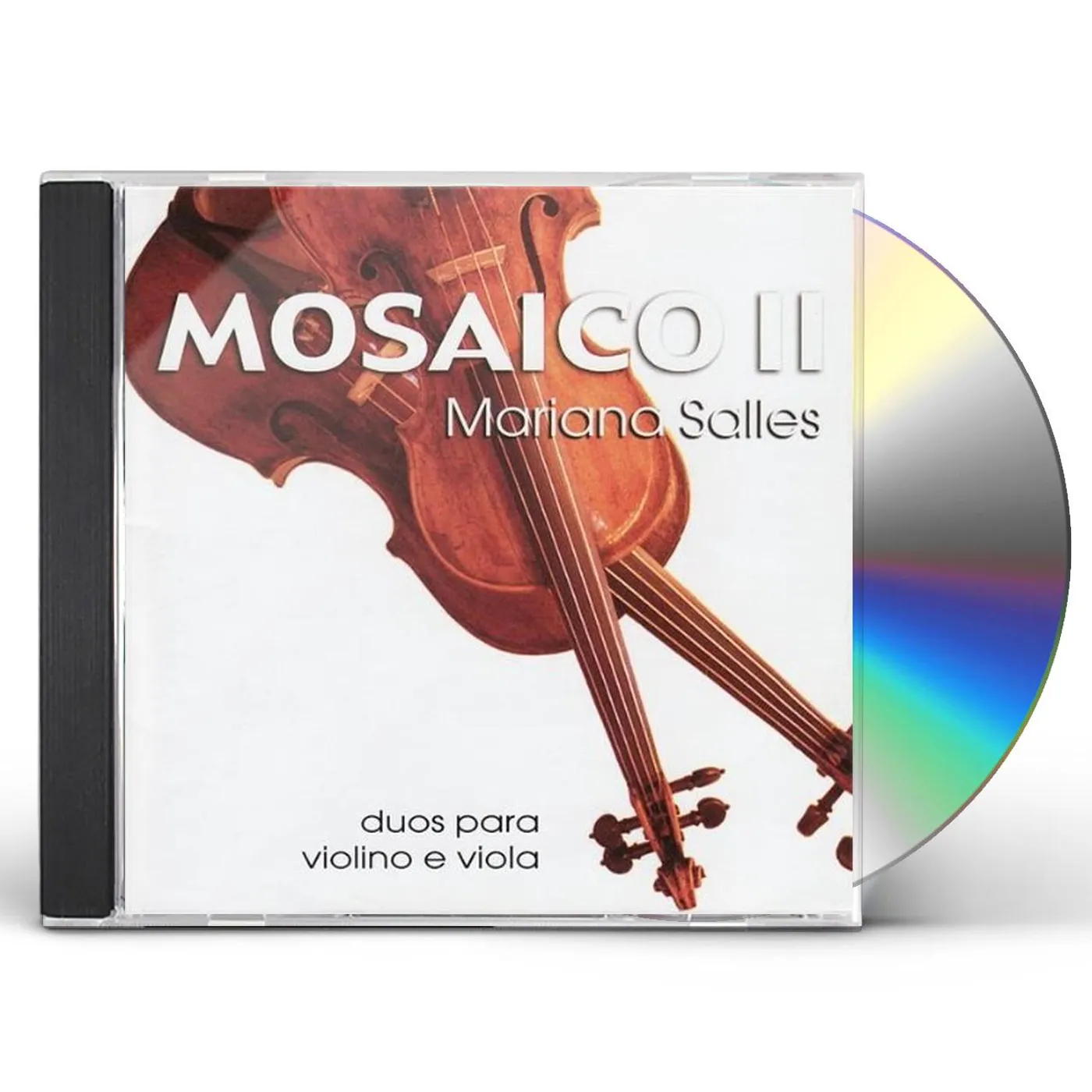 Mariana Salles MOSAICO II: DUOS PARA VIOLA E VIOLINO CD
