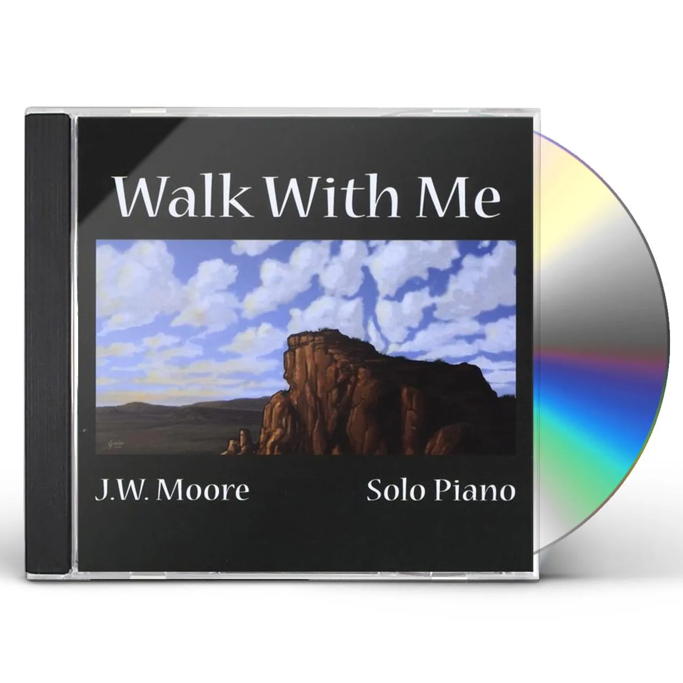 J.W. Moore WALK WITH ME CD