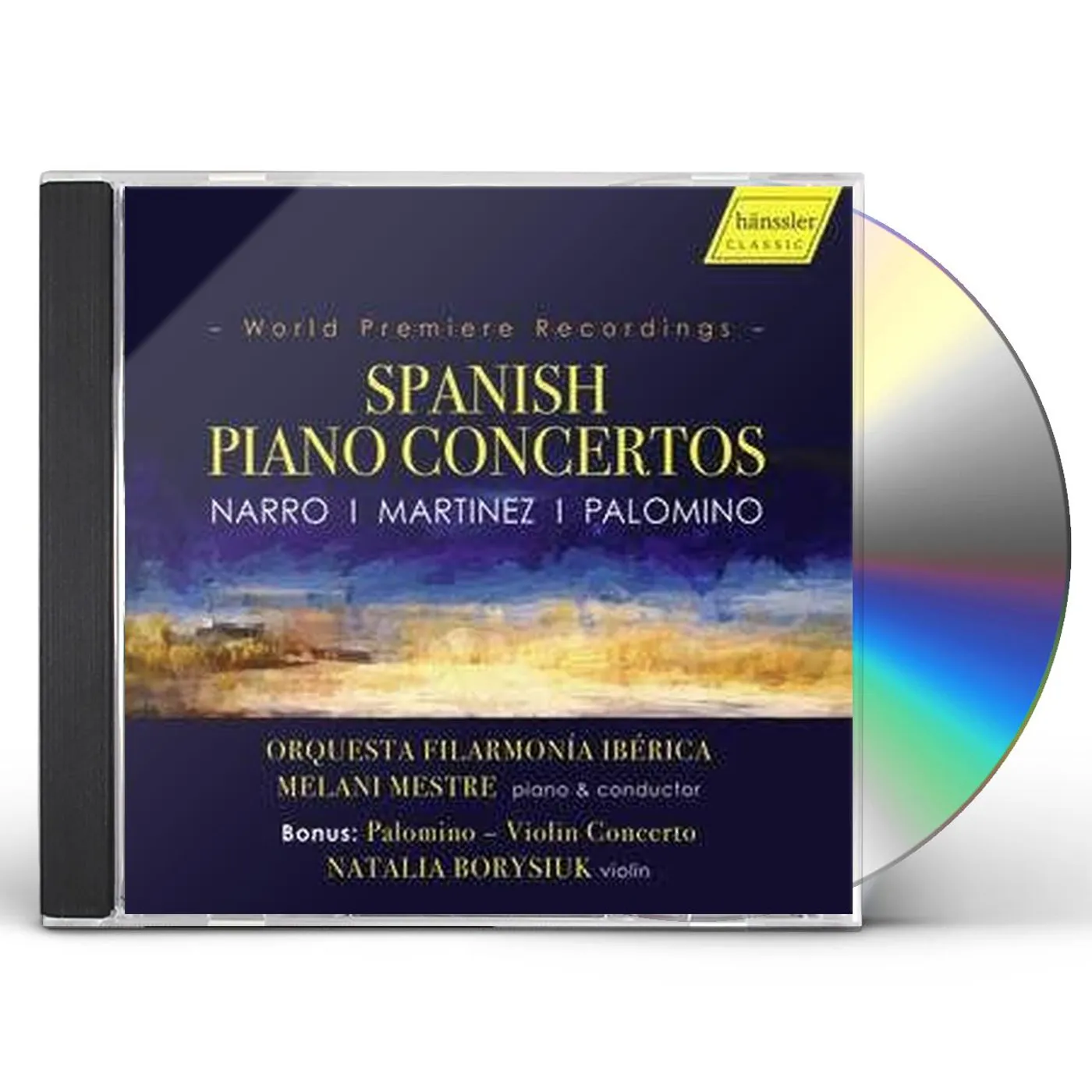 MARTINEZ / MESTRE SPANISH PIANO CONCERTOS CD