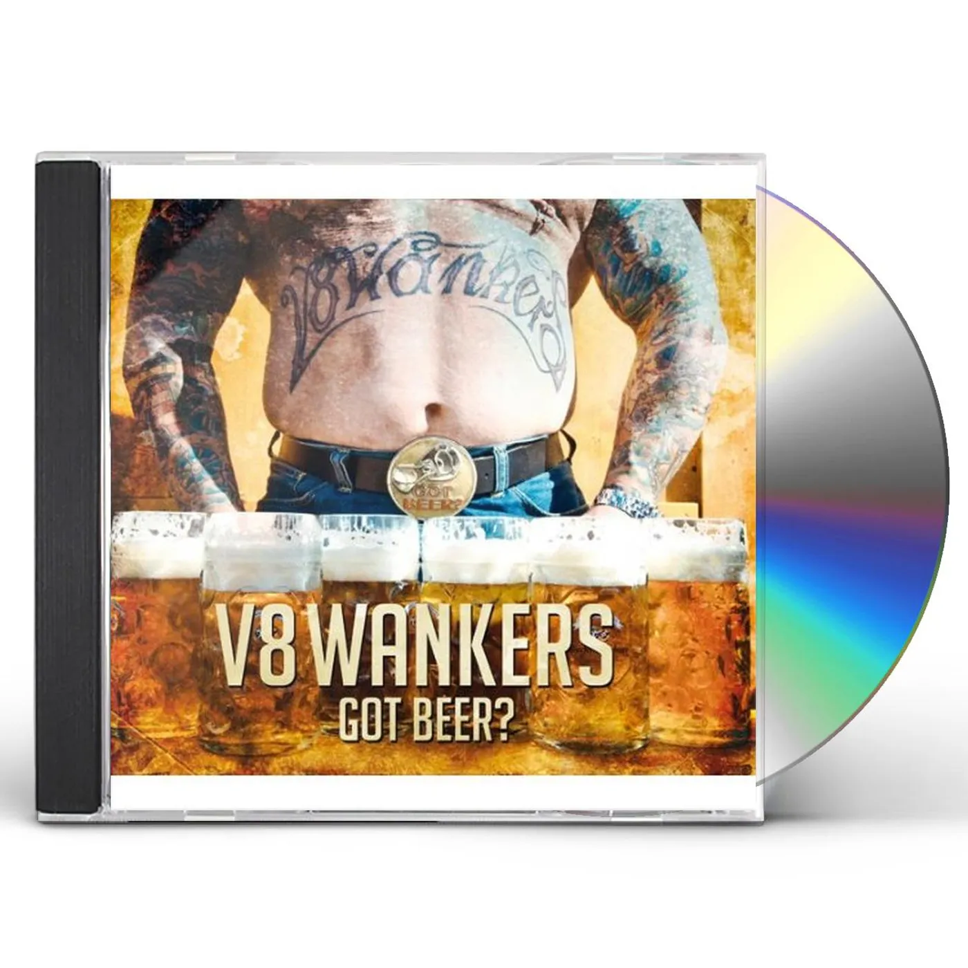 V8 Wankers GOT BEER CD