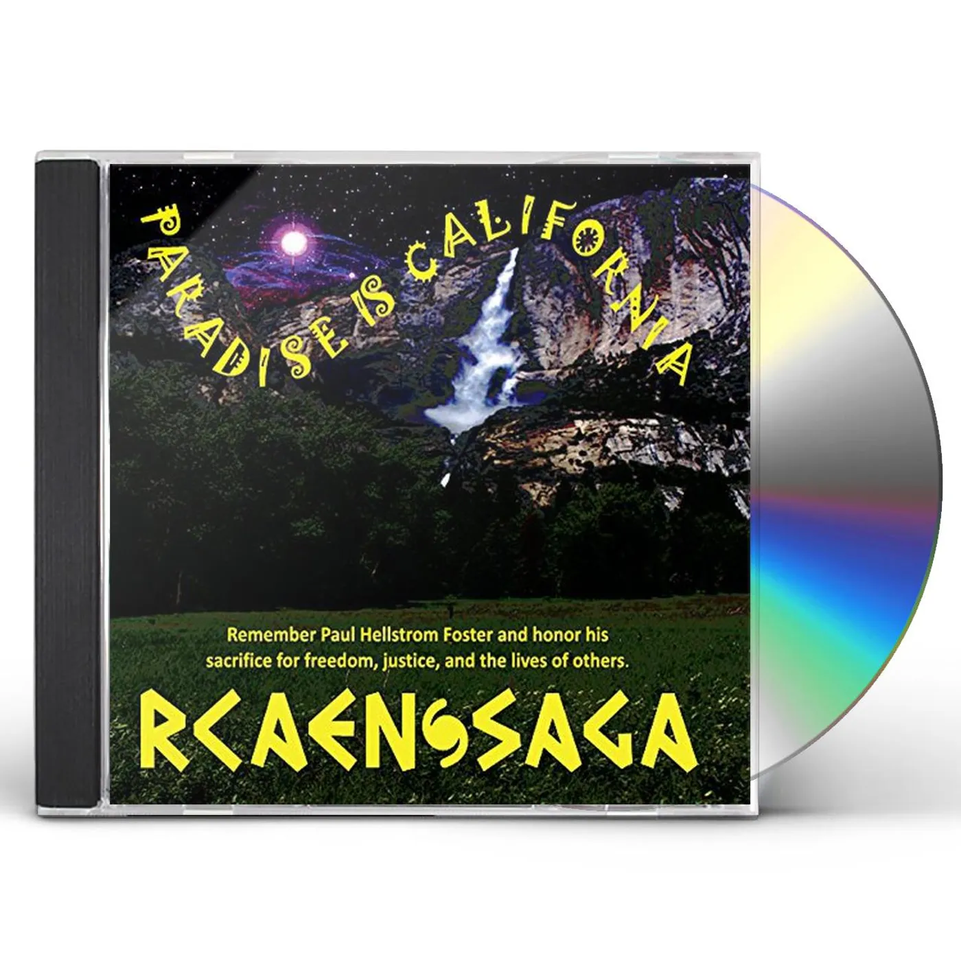 RCAEN SAGA PARADISE IS CALIFORNIA CD