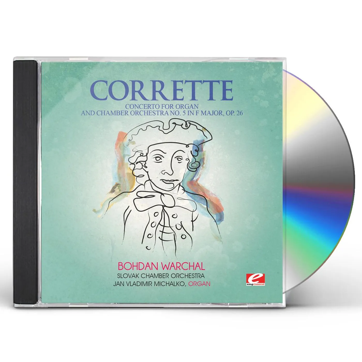 Michel Corrette CONCERTO FOR ORGAN & CHAMBER ORCH 5 IN F MAJOR CD