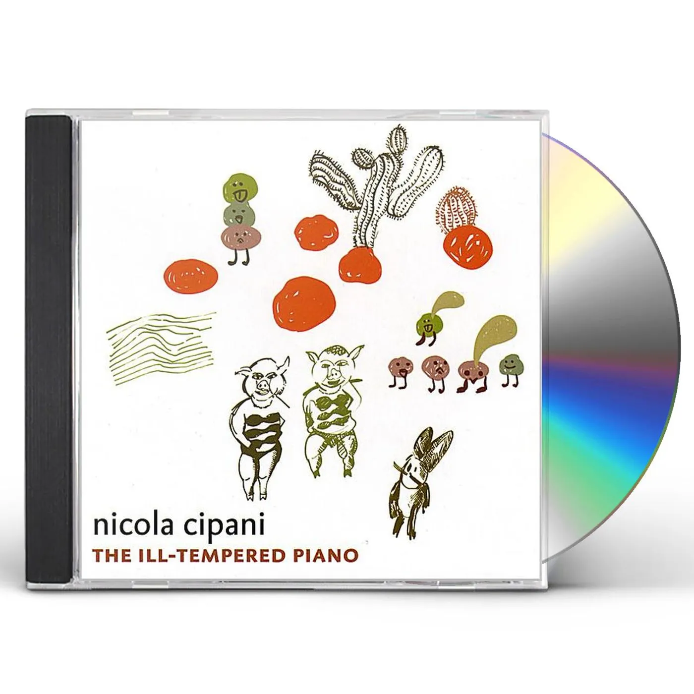 Nicola Cipani ILL-TEMPERED PIANO CD