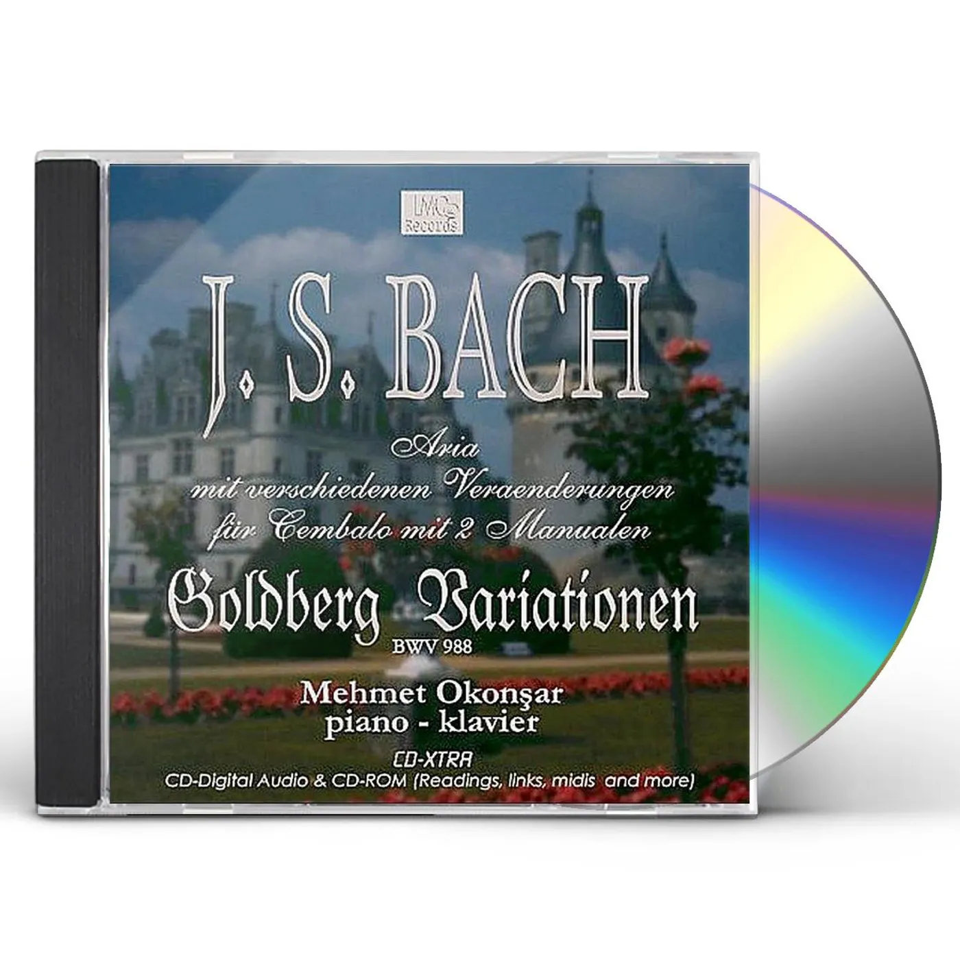 Mehmet Okonsar GOLDBERG VARIATIONS BWV 988 JOHANN SEBASTIAN BACH CD