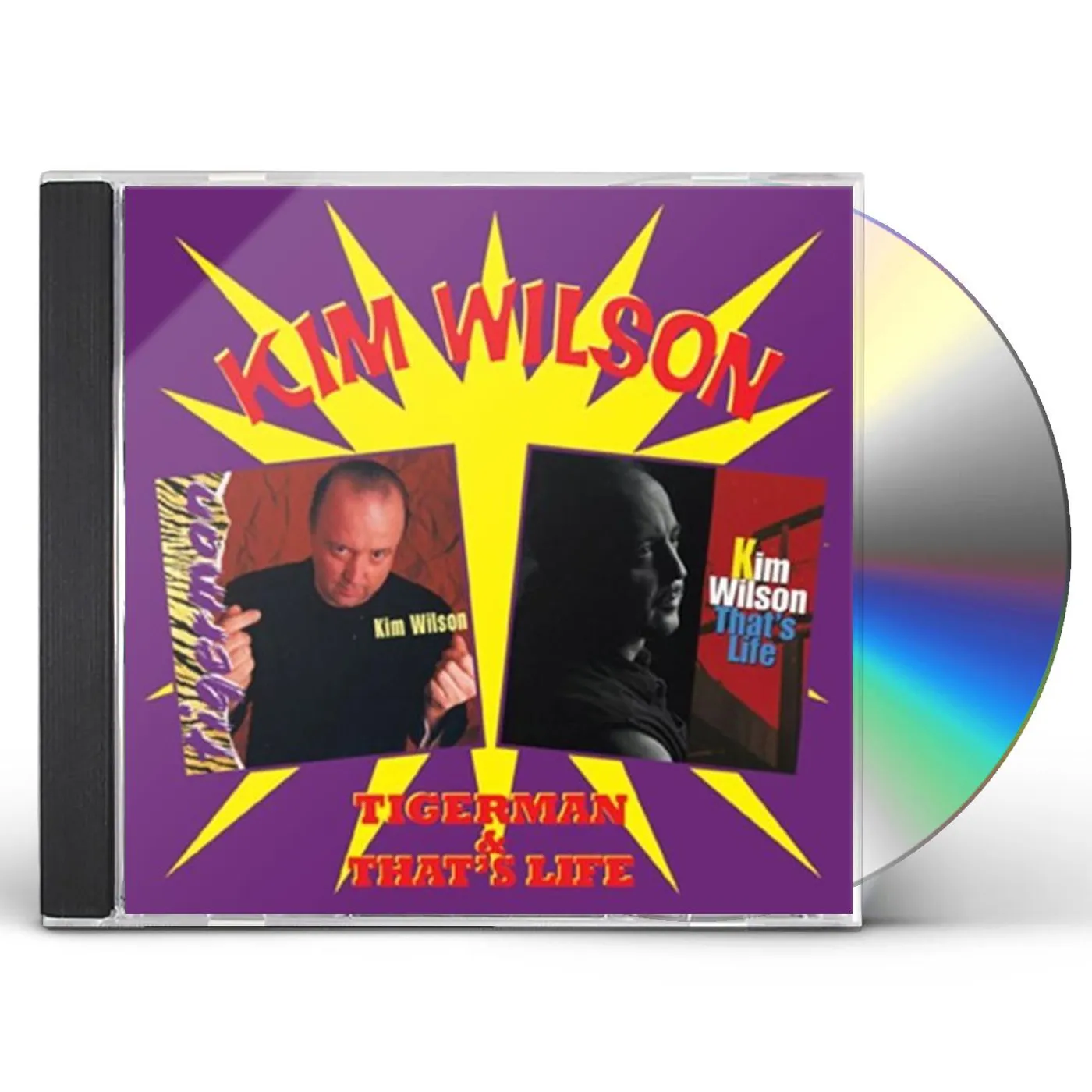 Kim Wilson TIGERMAN & THAT'S LIFE CD
