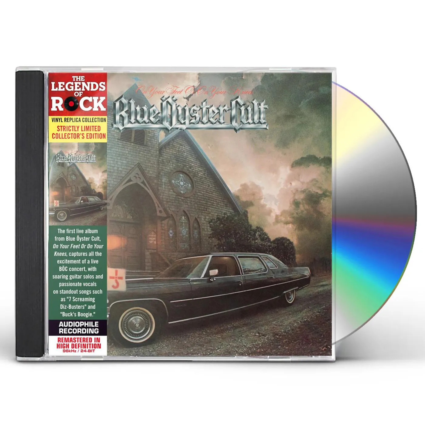 Blue Öyster Cult ON YOUR FEET OR ON YOUR KNEES CD