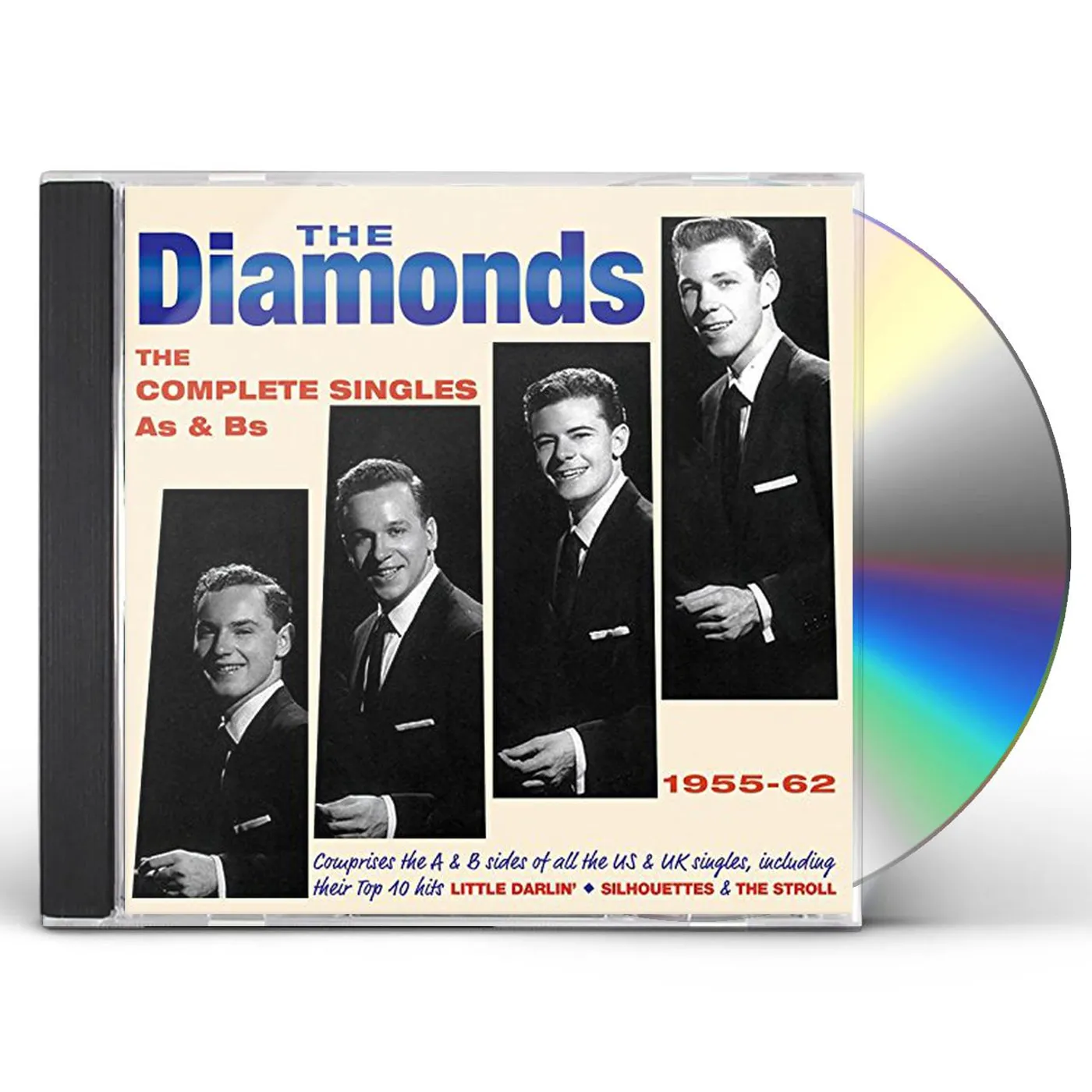 The Diamonds COMPLETE SINGLES AS & BS 1955-62 CD