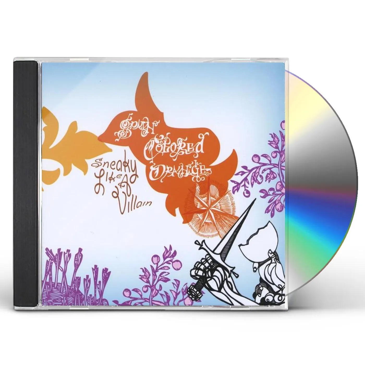 Spain Colored Orange SNEAKY LIKE A VILLAIN CD