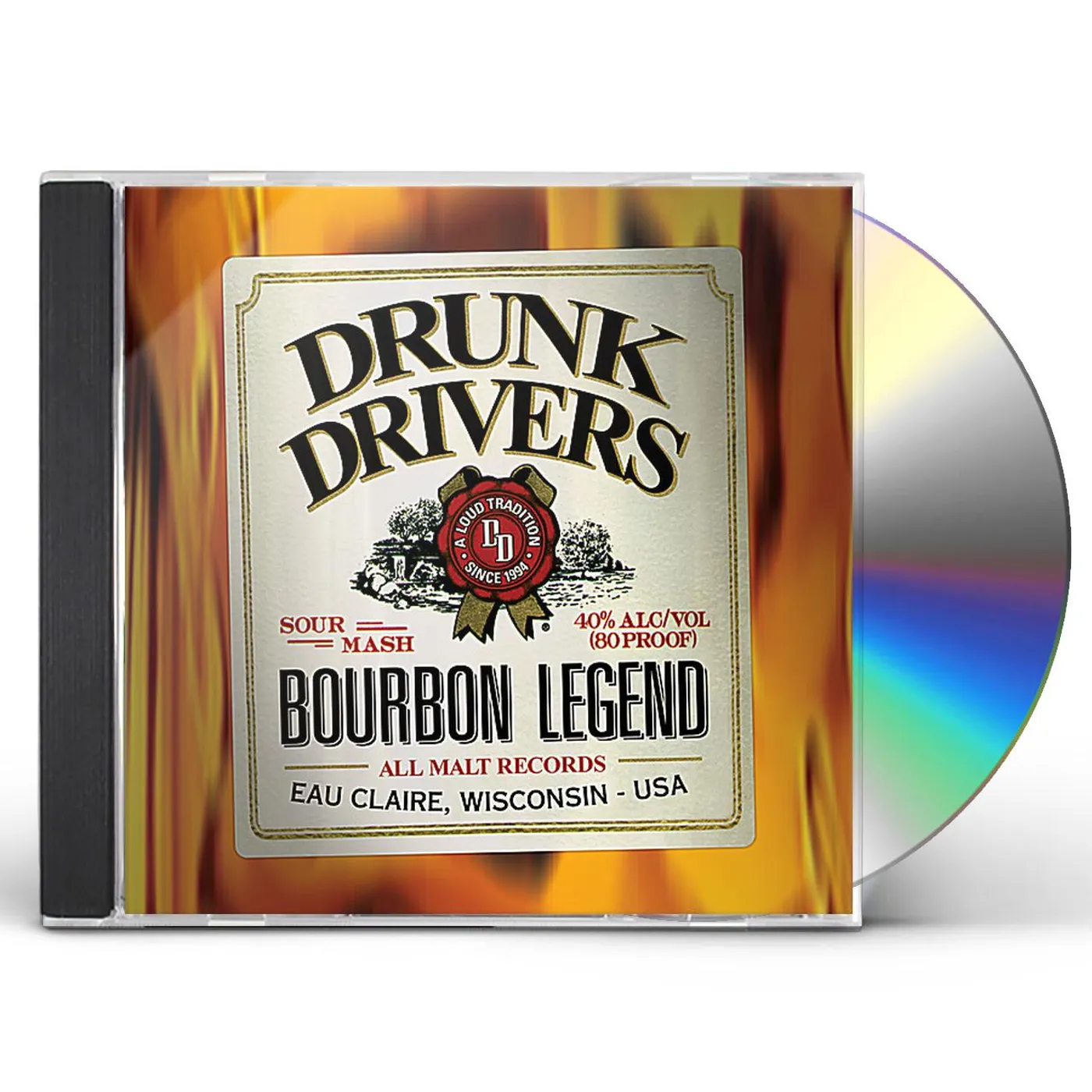 Drunk Drivers BOURBON LEGEND CD