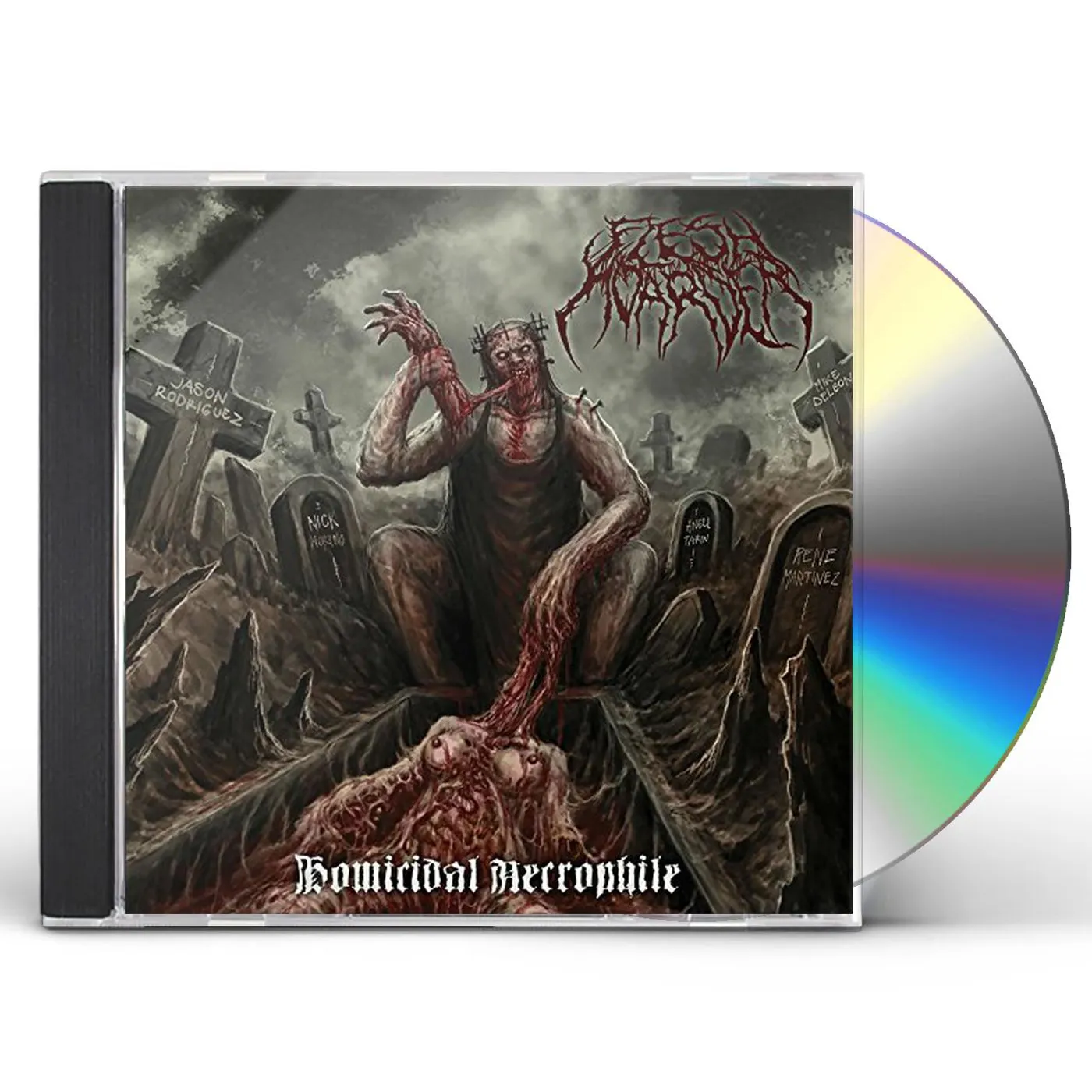 Flesh Hoarder HOMICIDAL NECROPHILE CD
