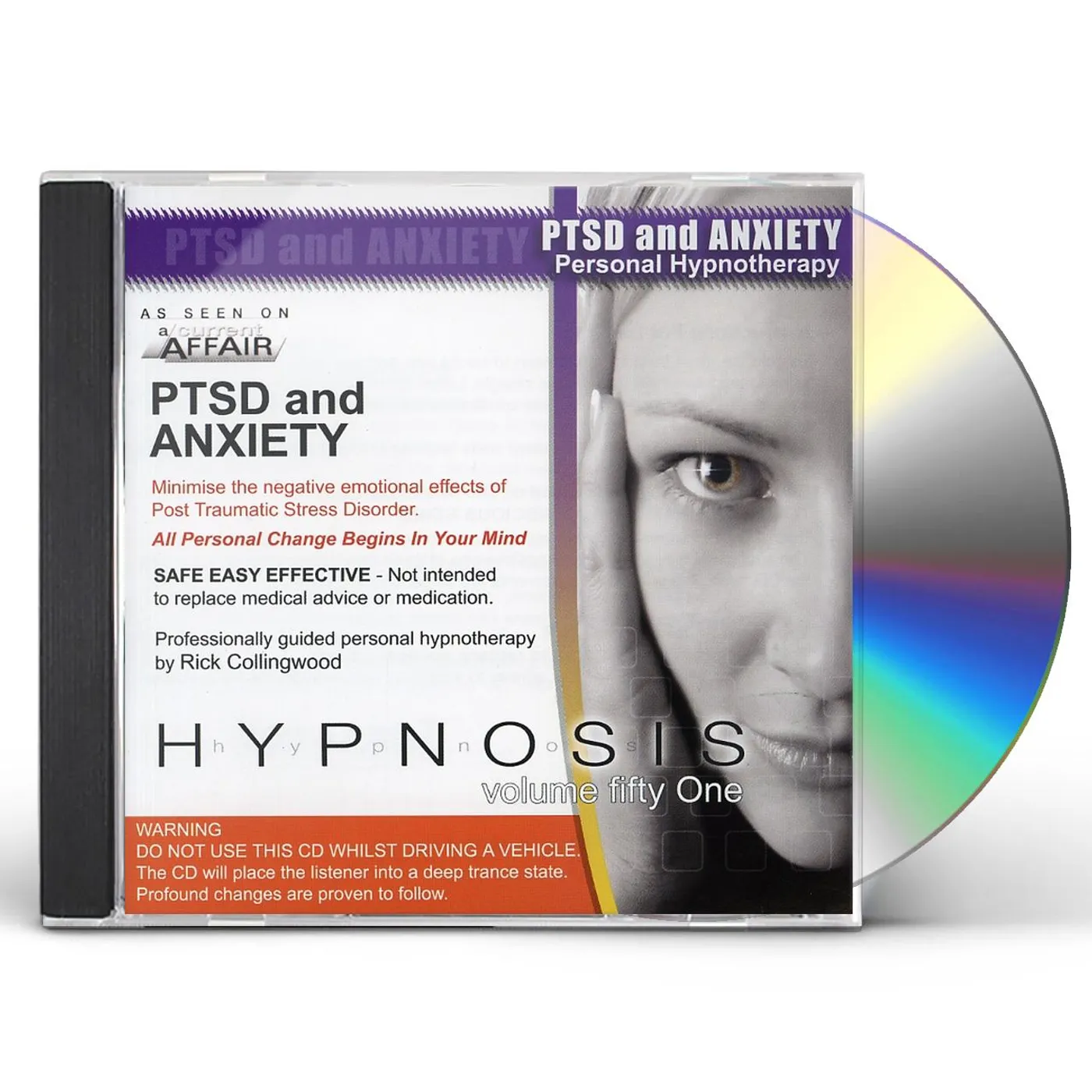 Rick Collingwood PTSD & ANXIETY CD