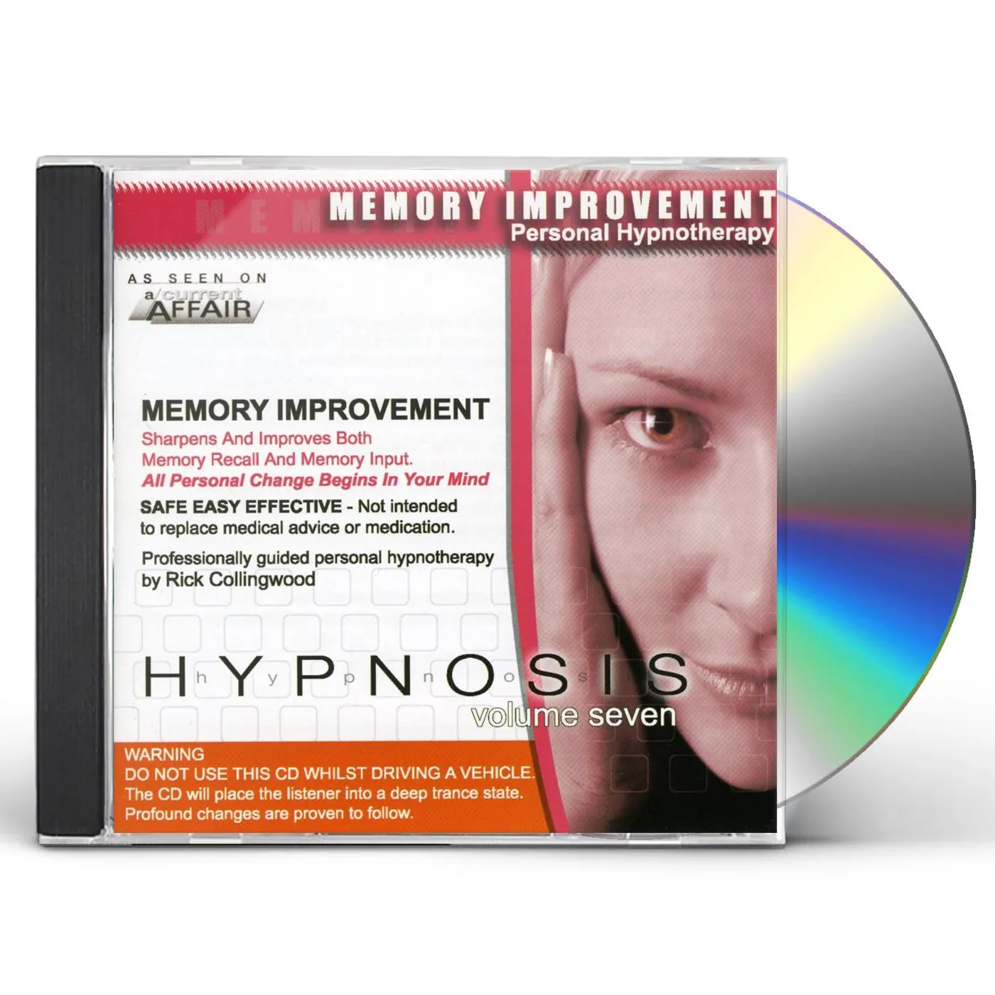 Rick Collingwood MEMORY IMPROVEMENT CD