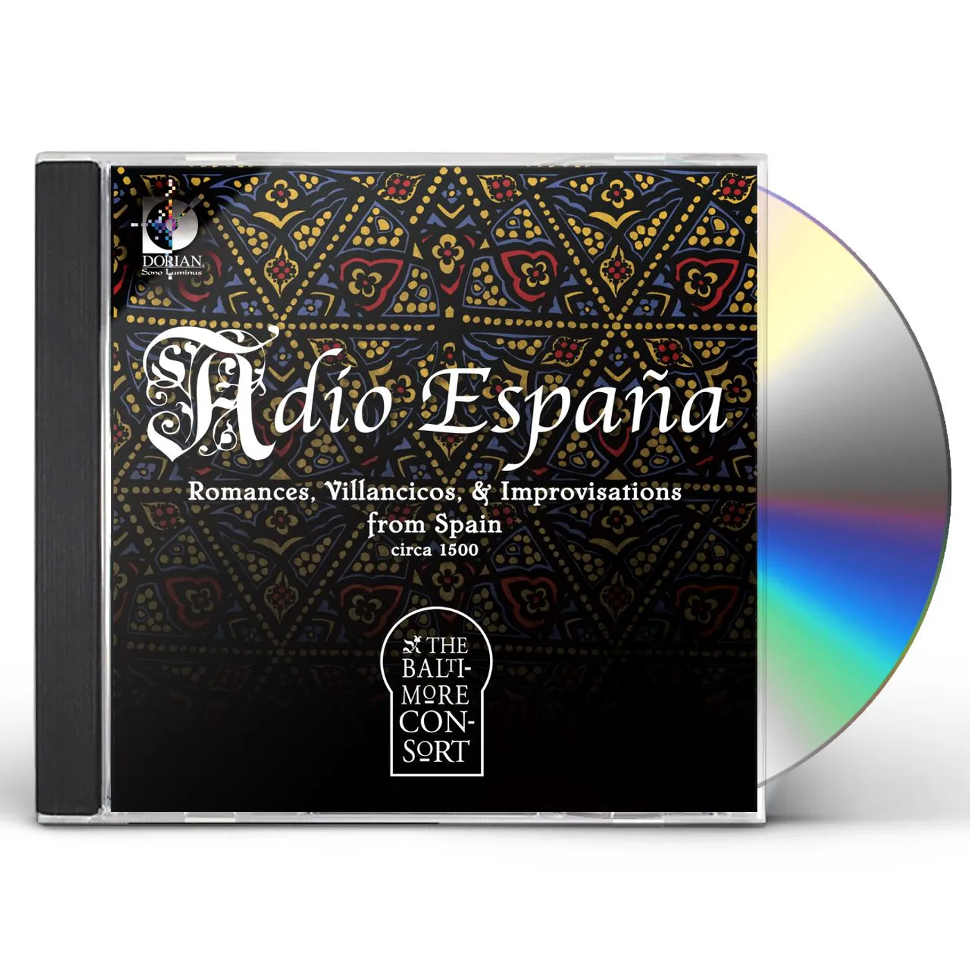 Baltimore Consort ADIO ESPANA: ROMANCES SONATAS & IMPROVISATIONS CD