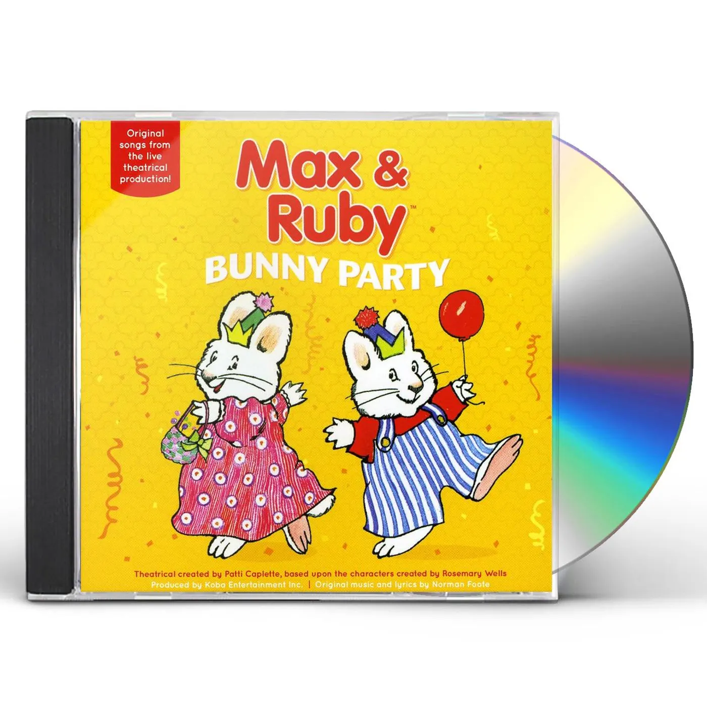 MAX & RUBY BUNNY PARTY CD