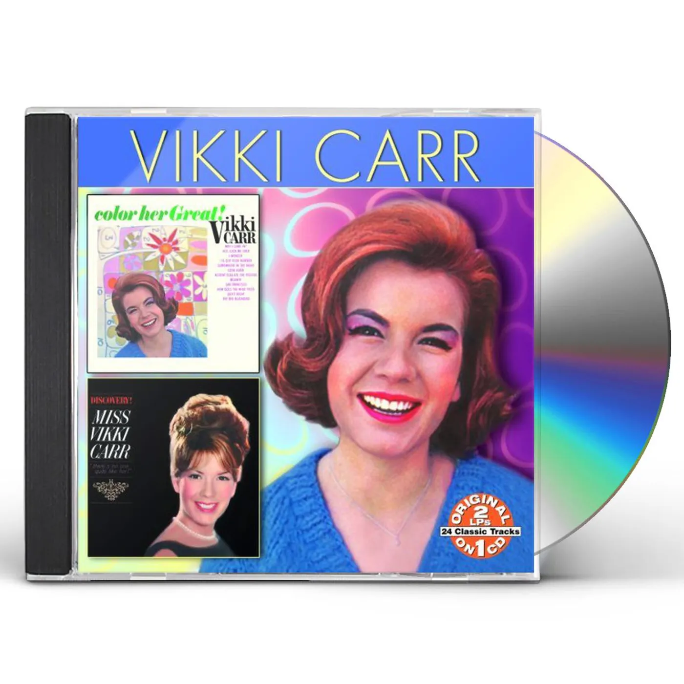 Vikki Carr COLOR HER GREAT / DISCOVERY CD