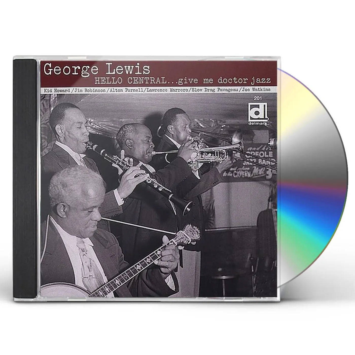 George Lewis HELLO CENTRAL GIVE ME DOCTOR JAZZ CD