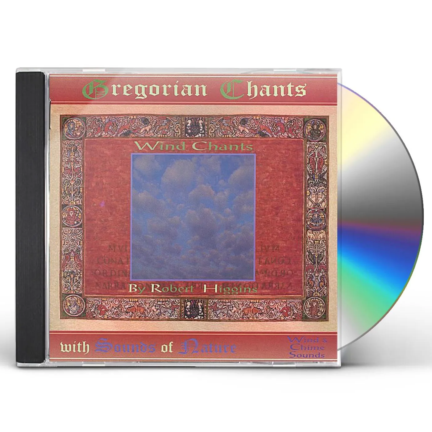 Robert Higgins WIND CHANTS GREGORIAN CHANTS WITH SOUNDS OF NATURE CD