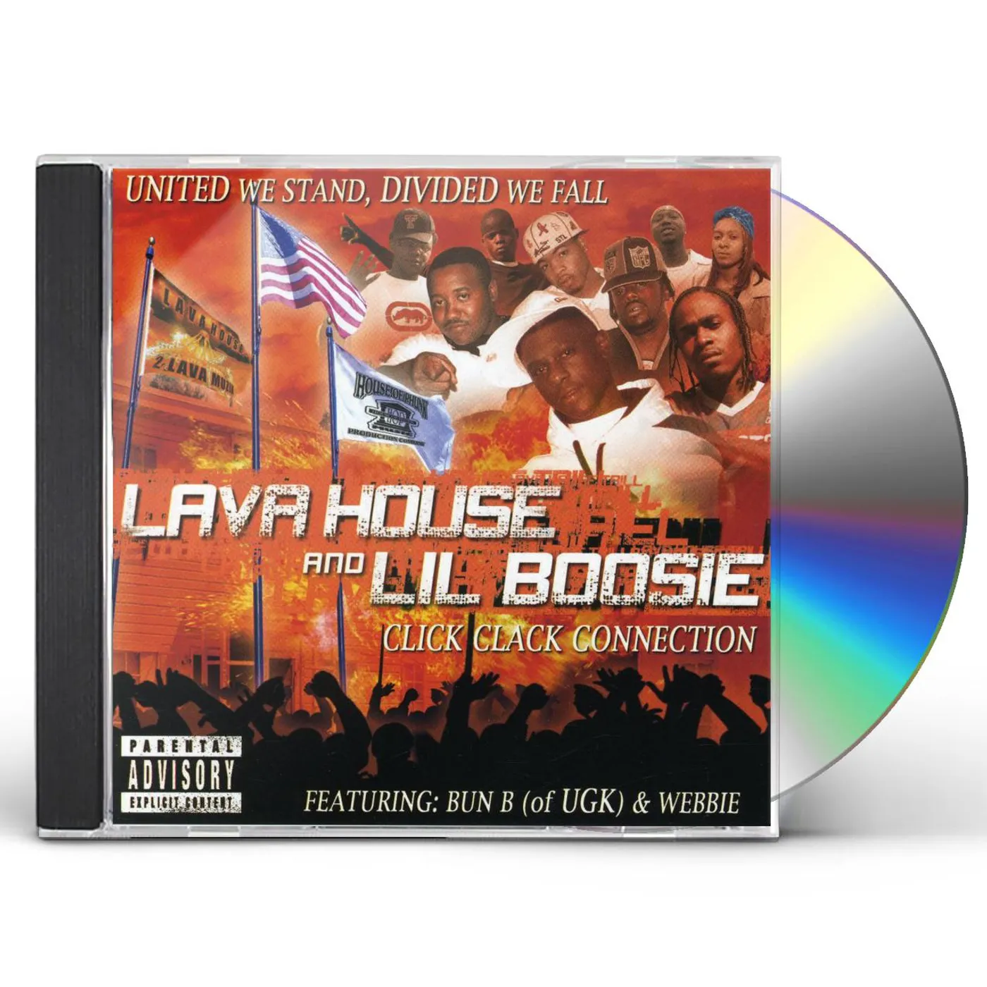 Lava House & Lil Boosie UNITED WE STAND DIVIDED WE FALL CD