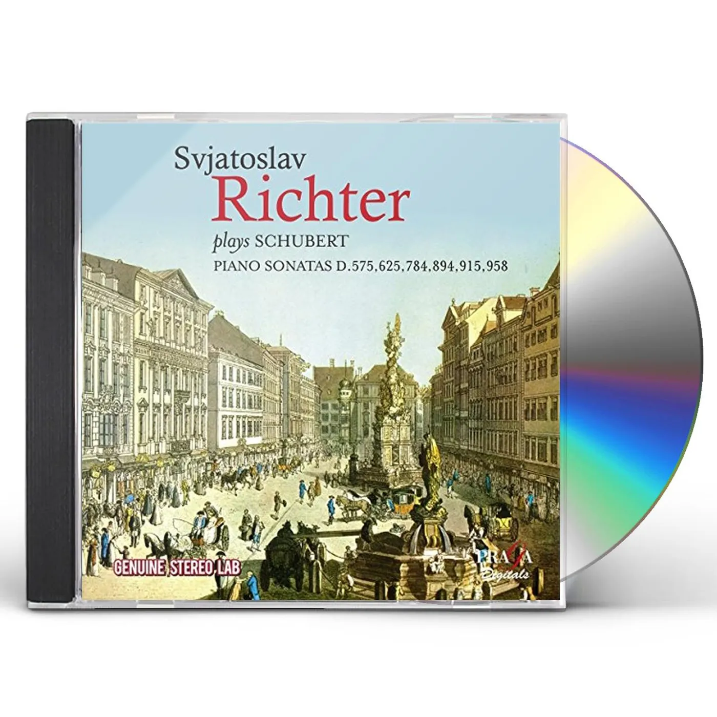 Sviatoslav Richter SCHUBERT: PIANO SONATAS NOS.9 11 14 18 & 19 CD