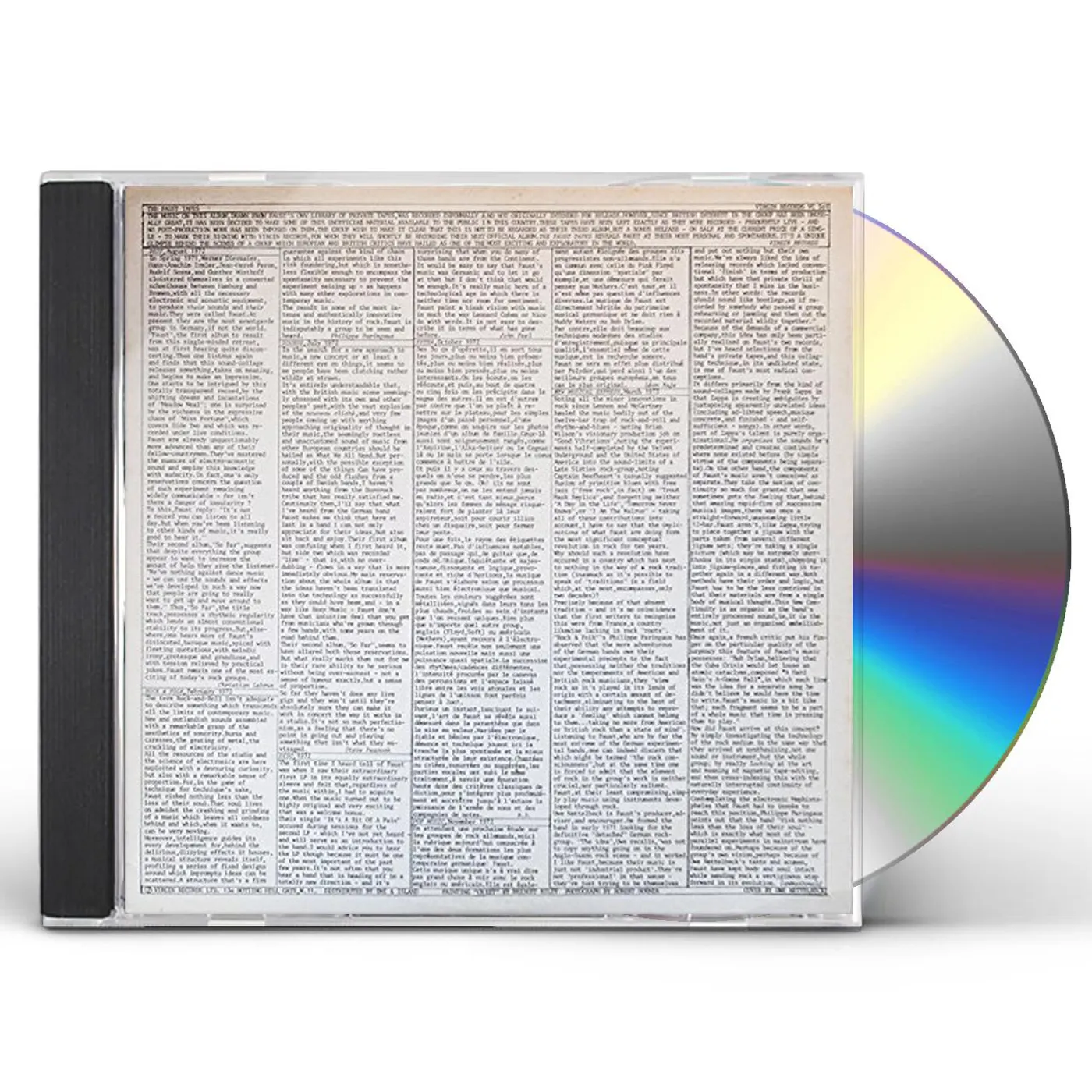 Faust TAPES CD