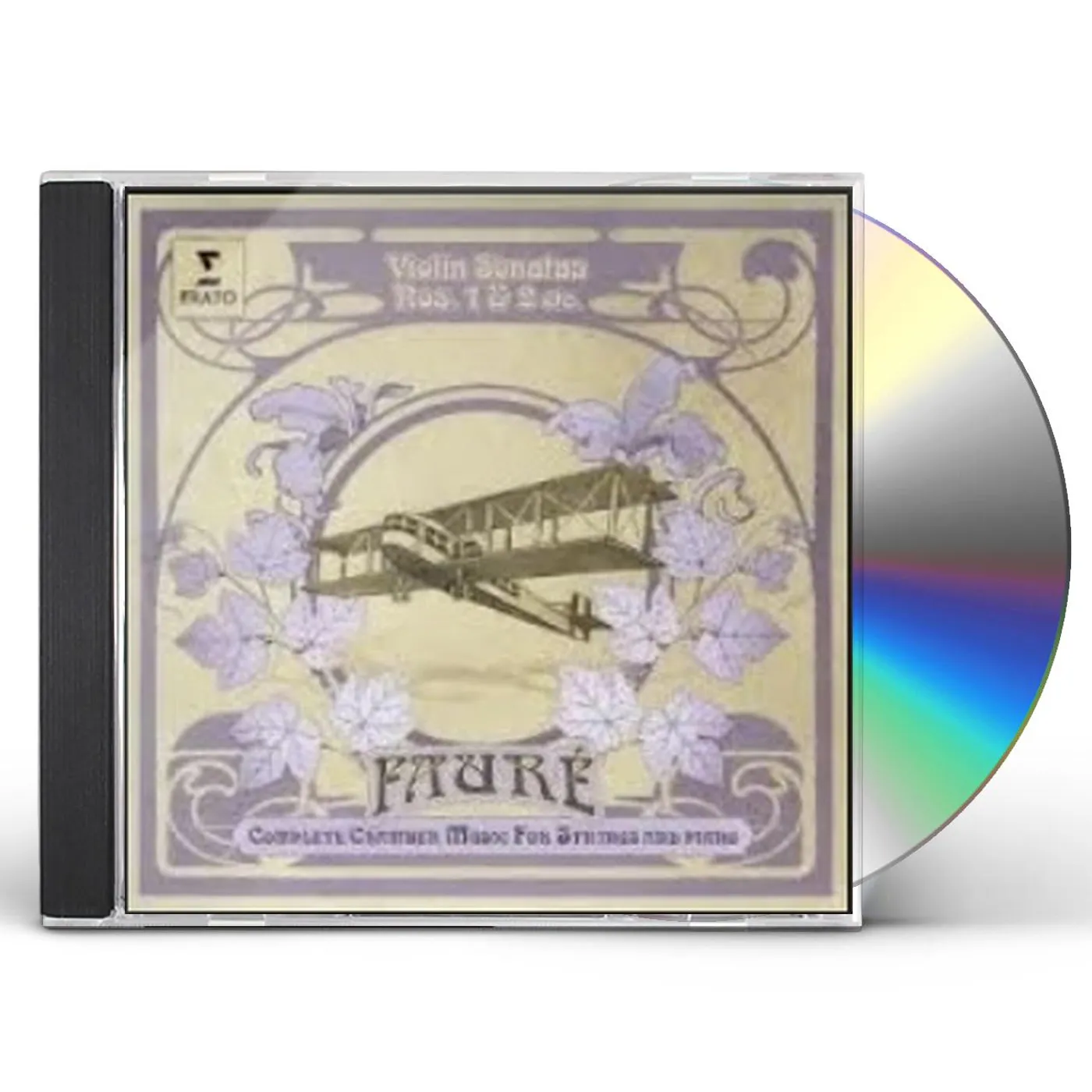 Renaud Capuçon FAURE: VIOLIN SONATA NO. 1 & 2. BERCE CD