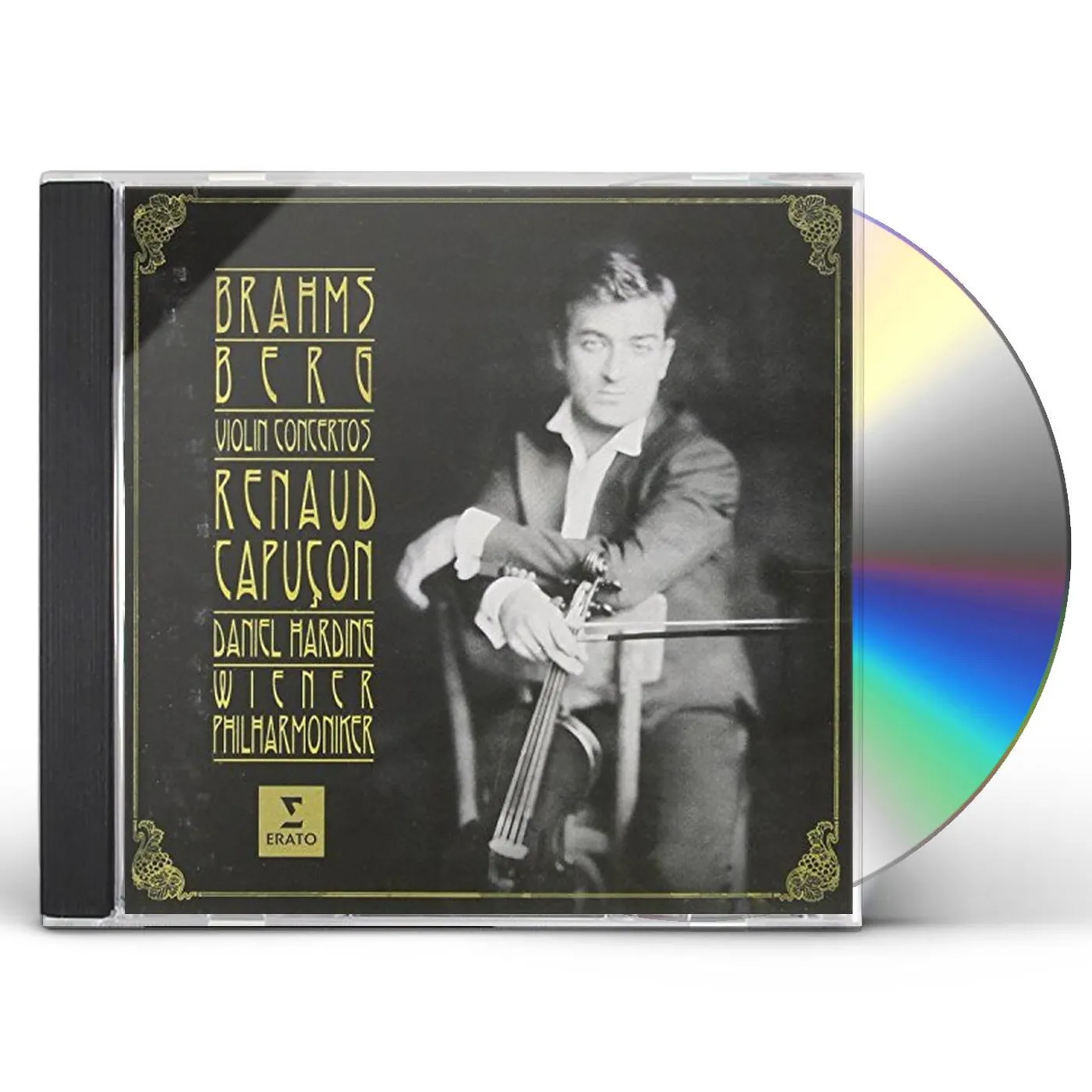 Renaud Capuçon BRAHMS & BERG: VIOLIN CONCERTOS CD