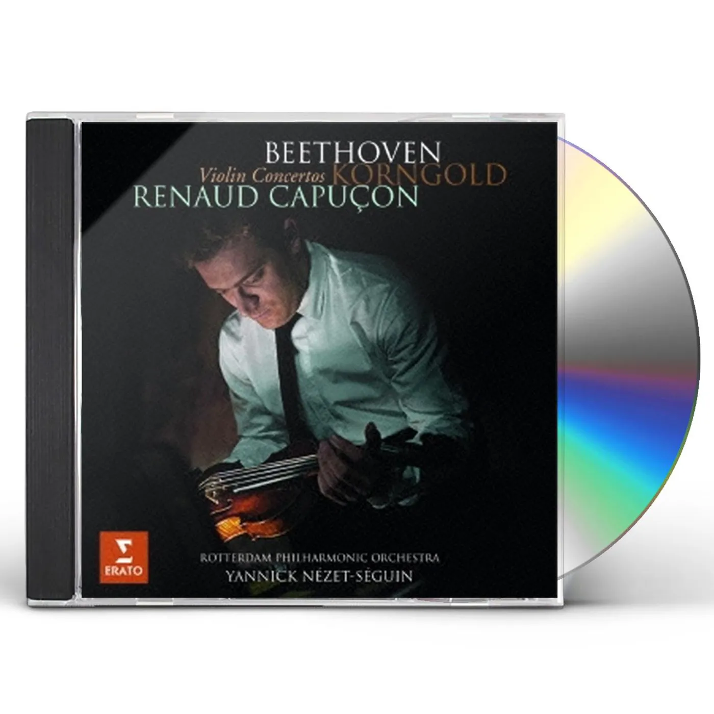 Renaud Capuçon BEETHOVEN KORNGOLD VIOLIN CONCERTOS CD