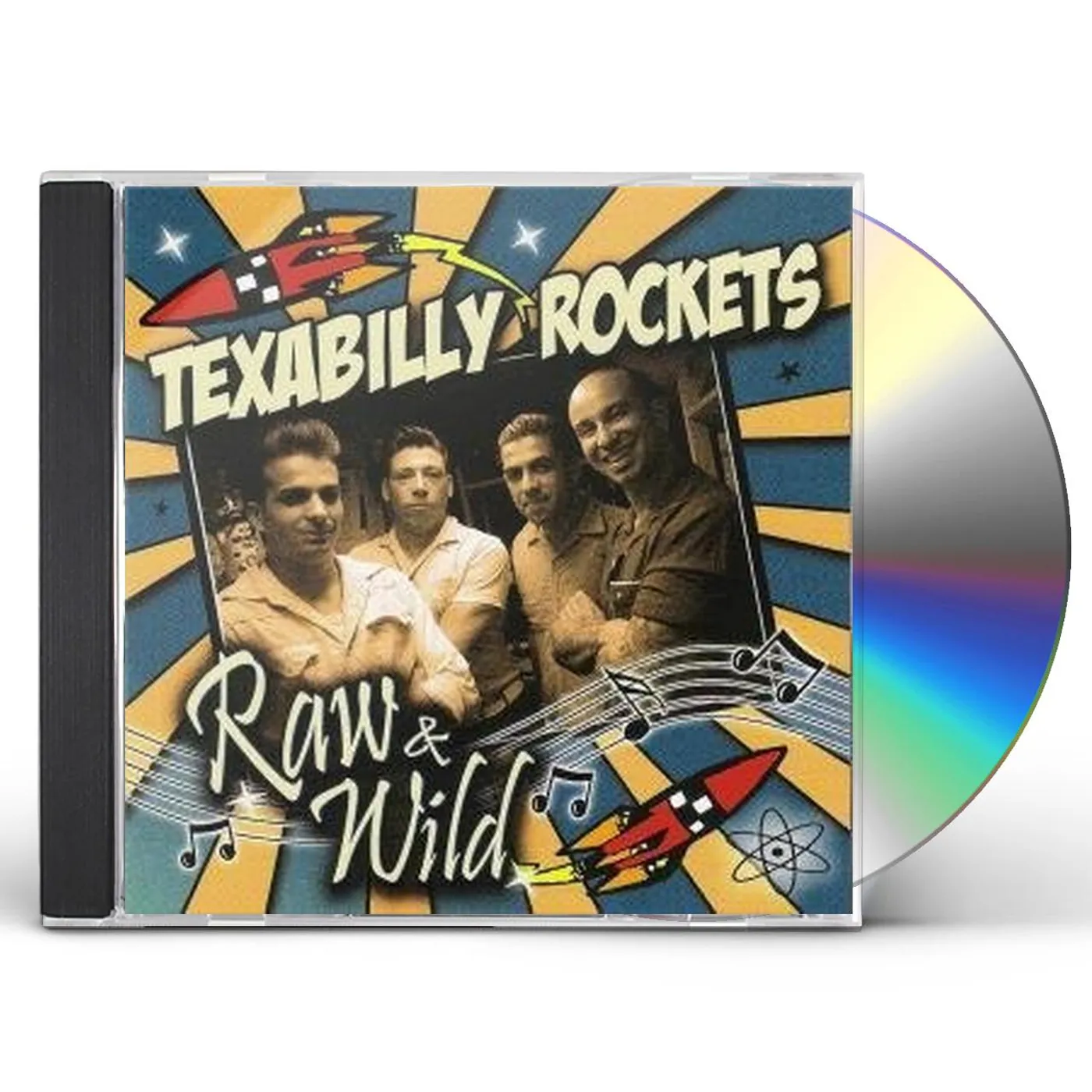 Texabilly Rockets RAW & WILD CD