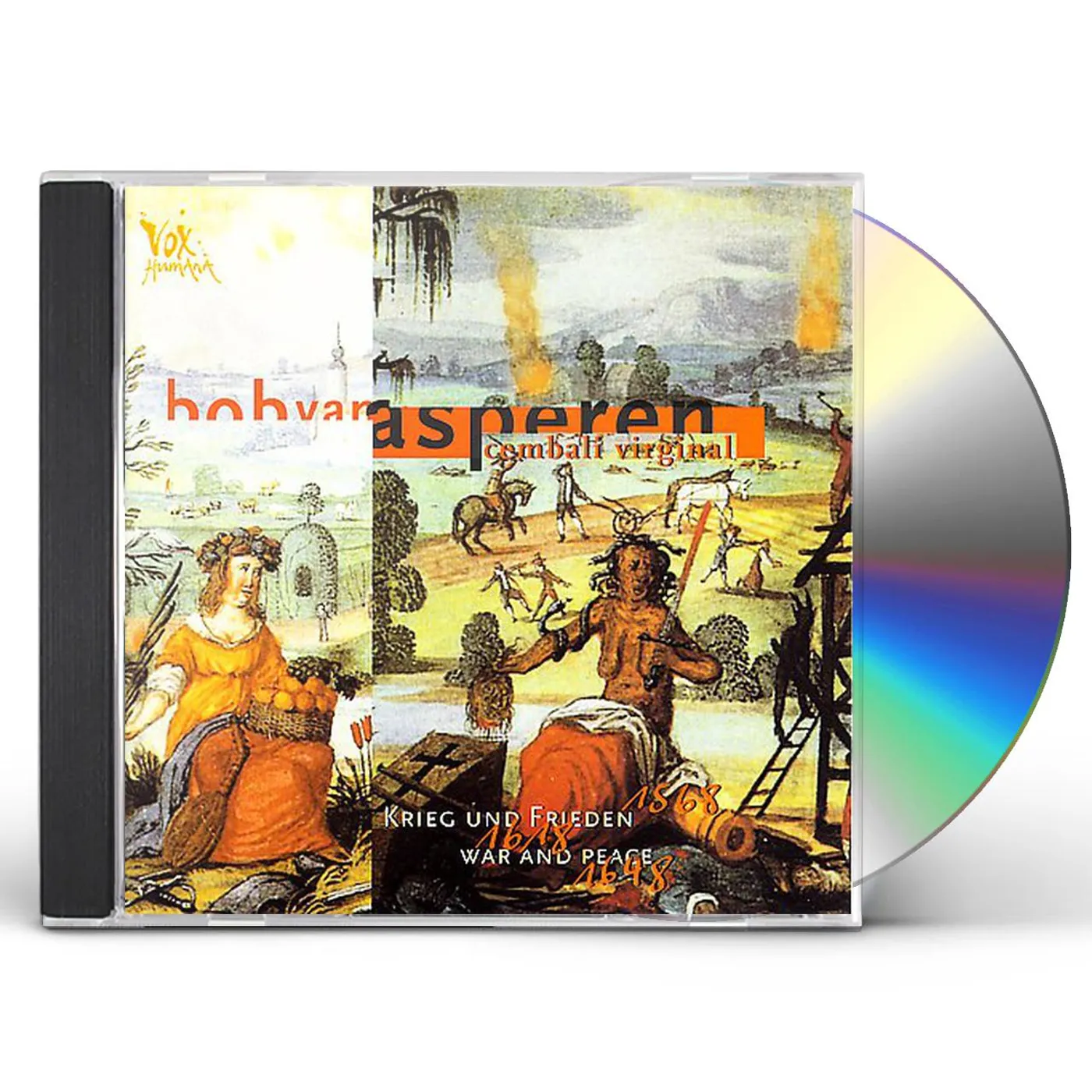 Bob van Asperen WAR & PEACE CD