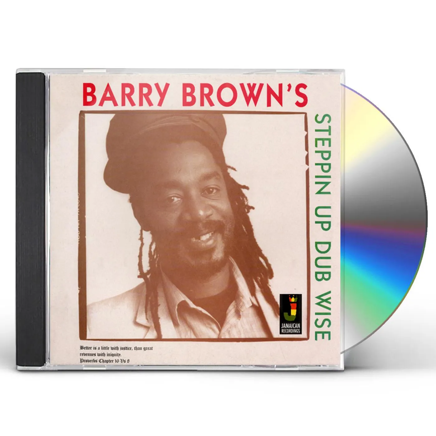 Barry Brown STEPPIN UP DUBWISE CD