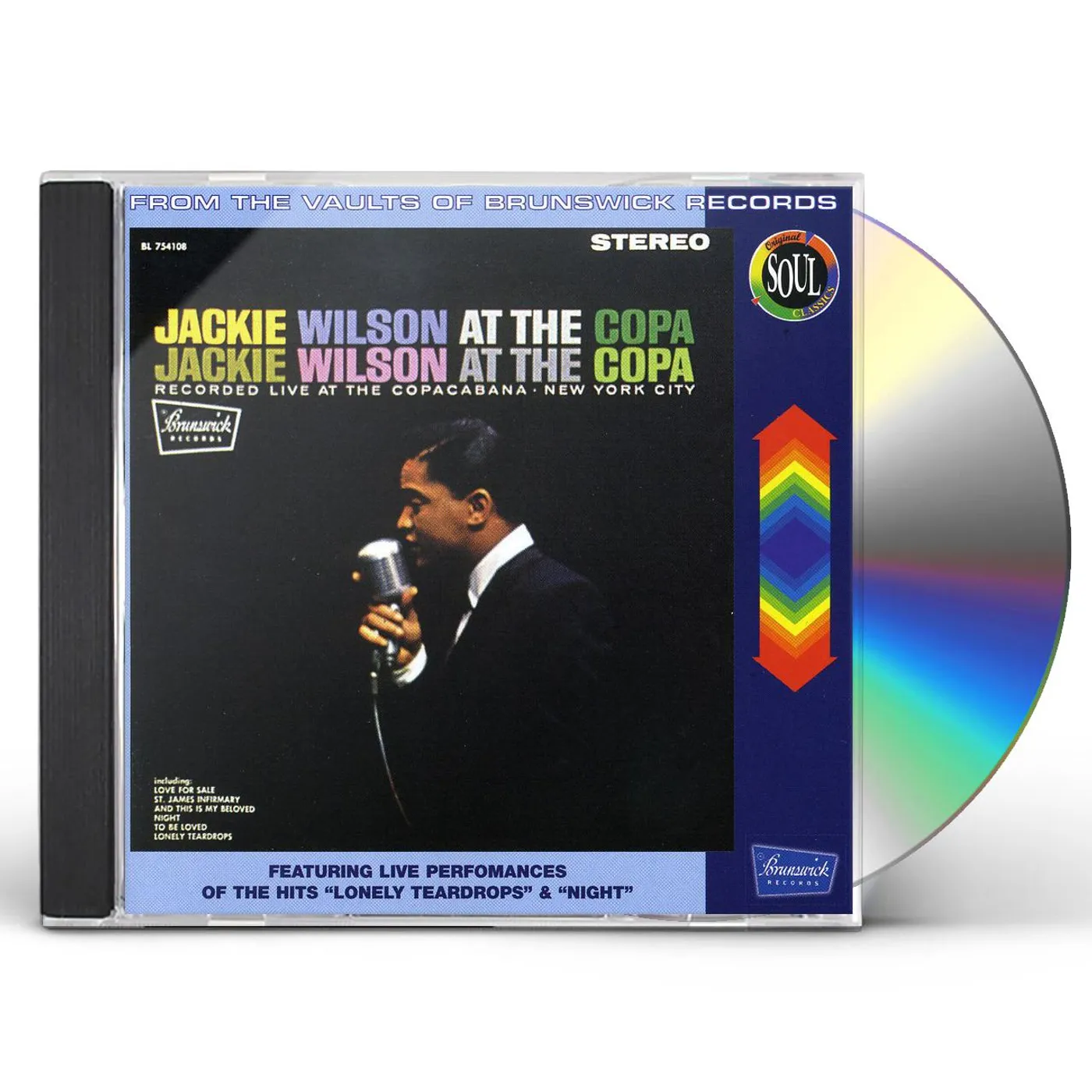 JACKIE WILSON AT THE COPA CD