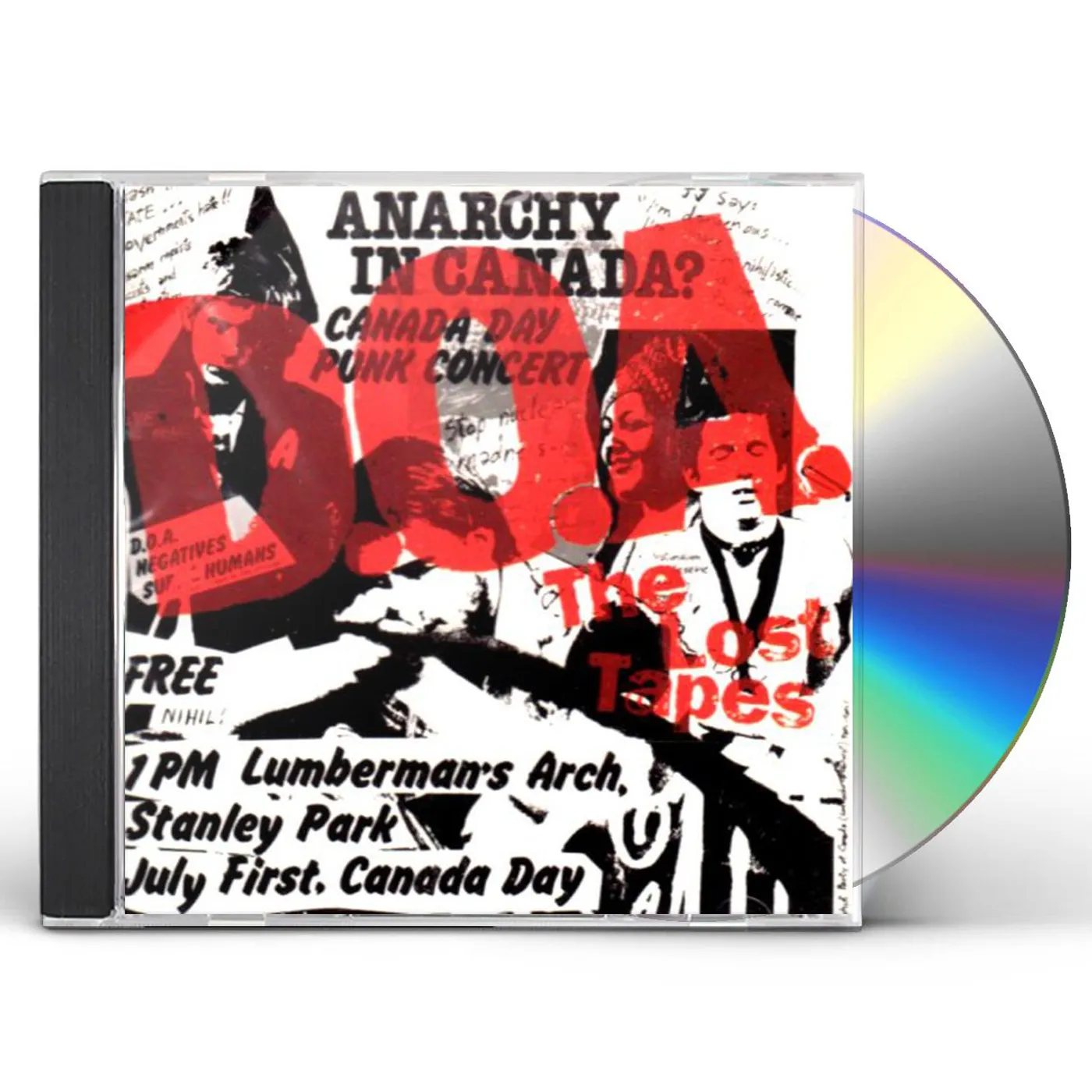 D.O.A. LOST TAPES CD