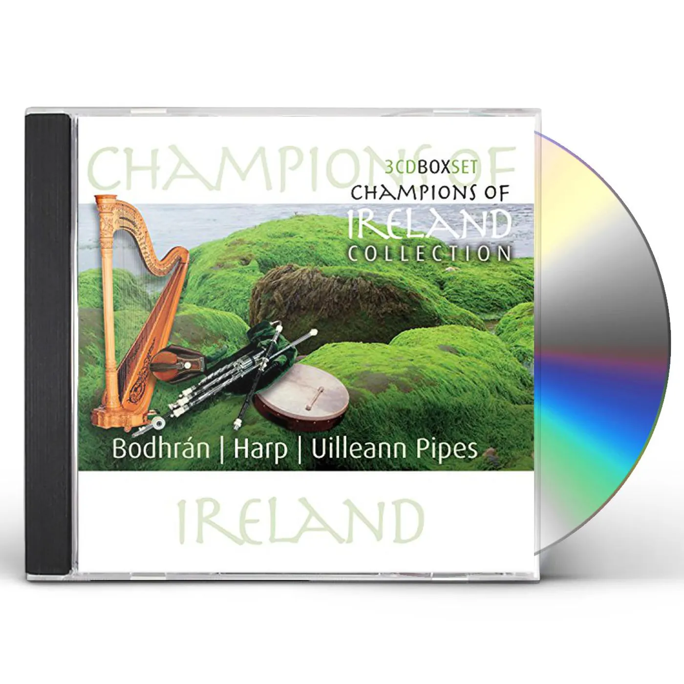Ivan Smith CHAMPIONS OF IRELAND: BODHRAN / HARP / UILLEANN CD
