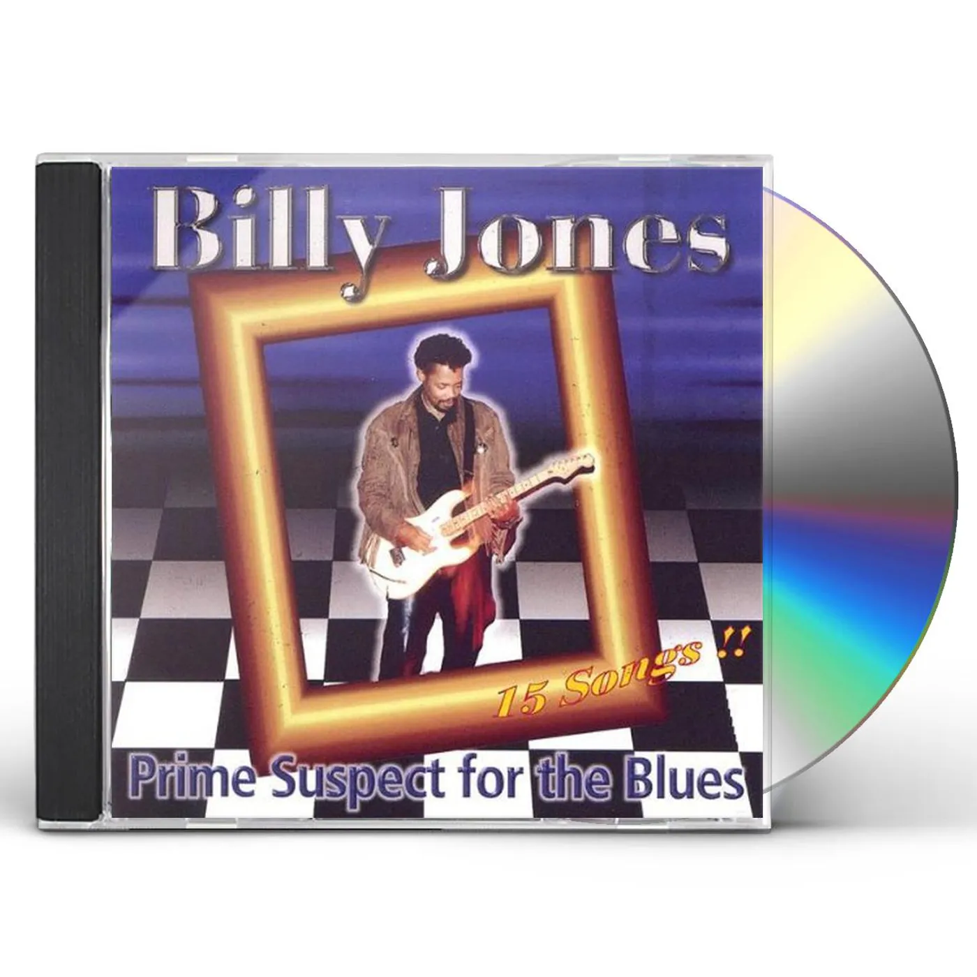 Billy Jones PRIME SUSPECT FOR THE BLUES CD